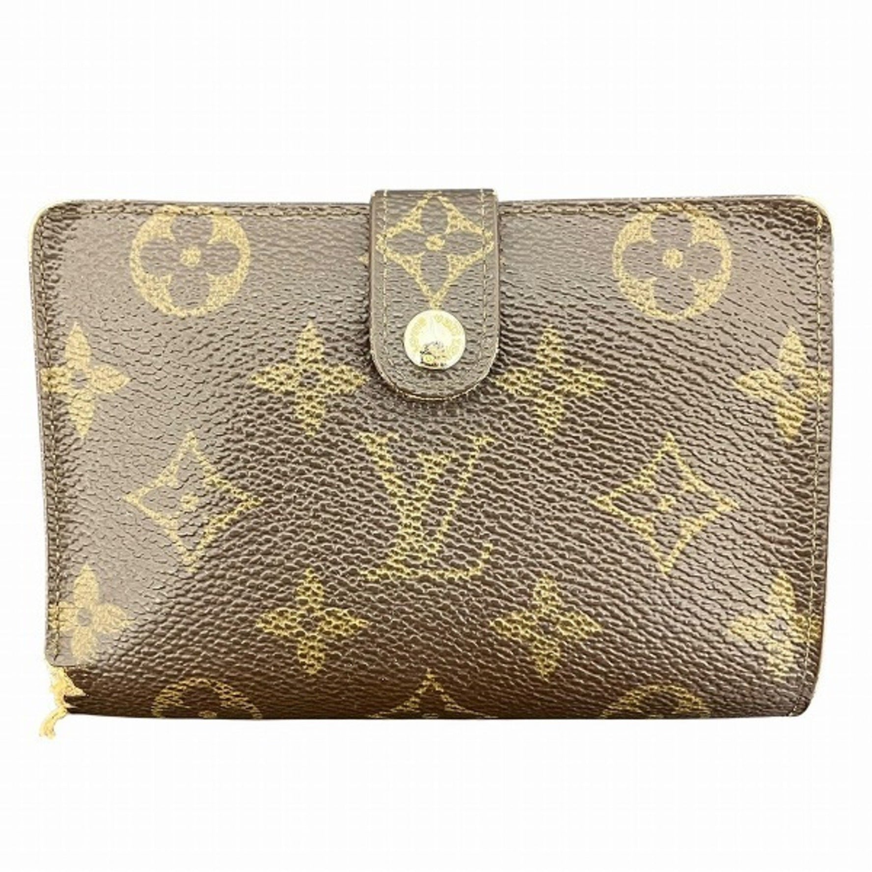 Louis Vuitton Monogram Feuille Viennois M61674 Bifold Wallet for Women