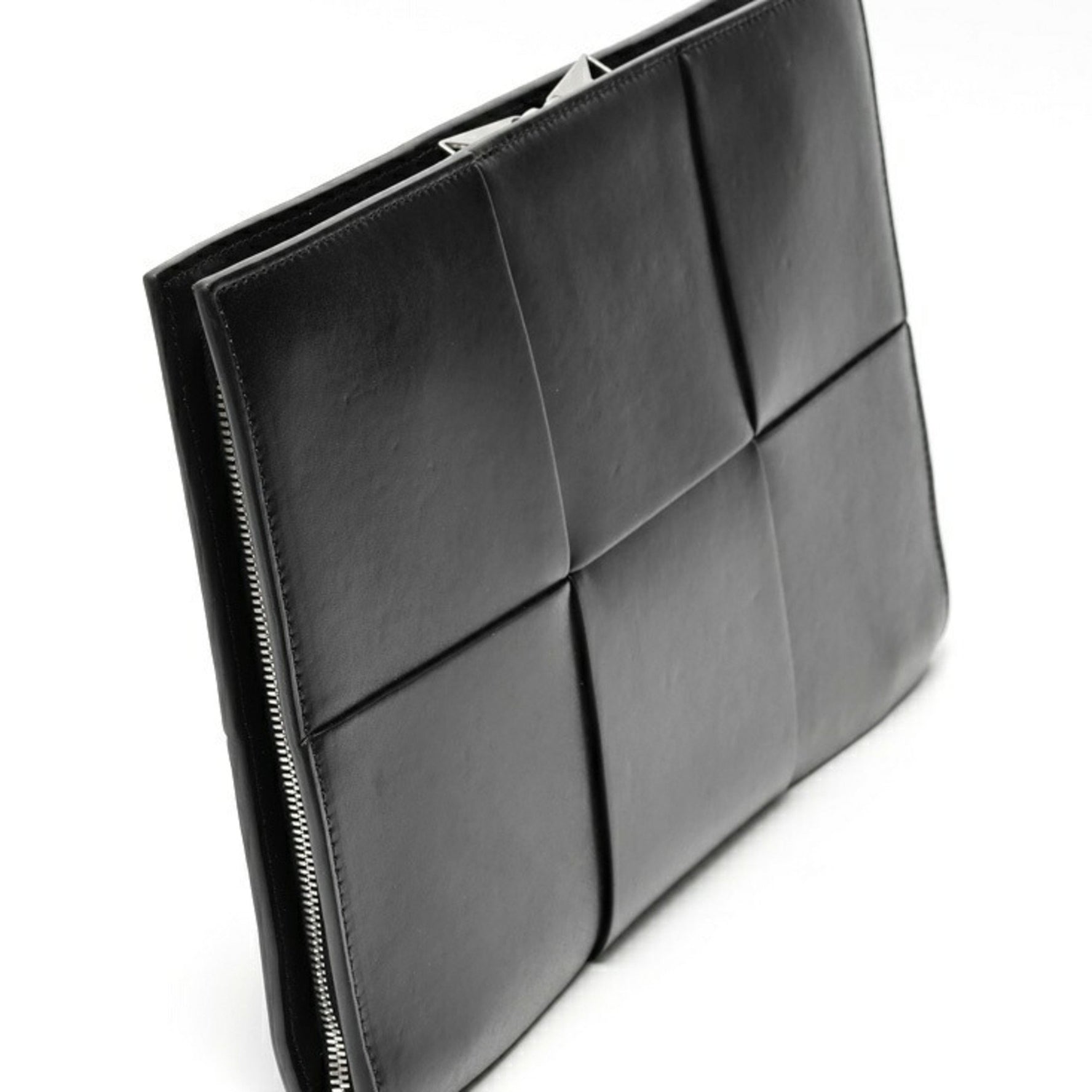 Bottega Veneta Arco Document Case Clutch Bag Intrecciato Leather