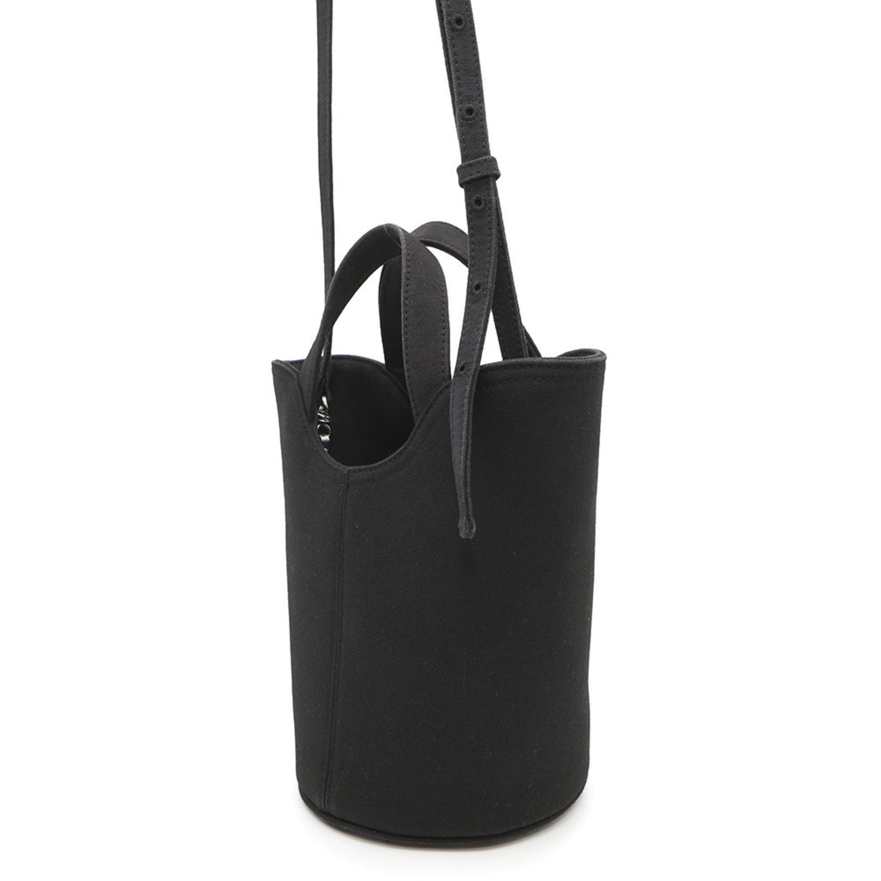 Balenciaga Wave XS Canvas Handbag BALENCIAGA 2-Way Shoulder Bag BB Black