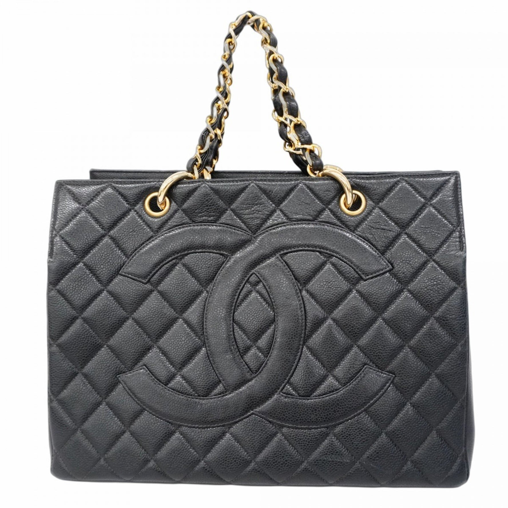 Chanel Matelasse Chain Handbag in Caviar Skin