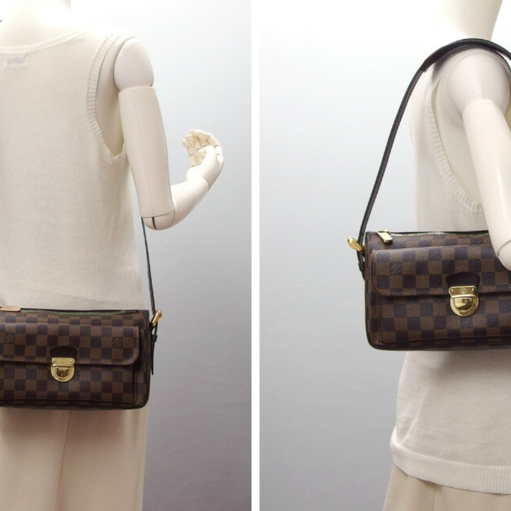 Louis Vuitton Damier Ravello GM Shoulder Bag