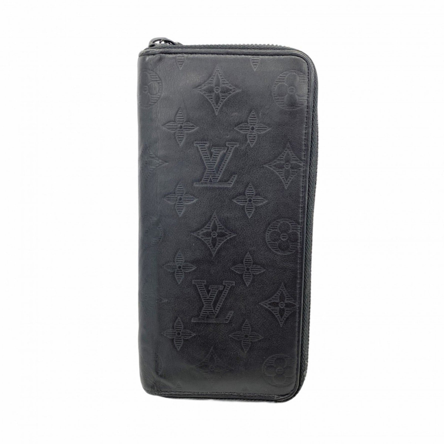 Louis Vuitton Monogram Shadow Zippy Wallet Vertical