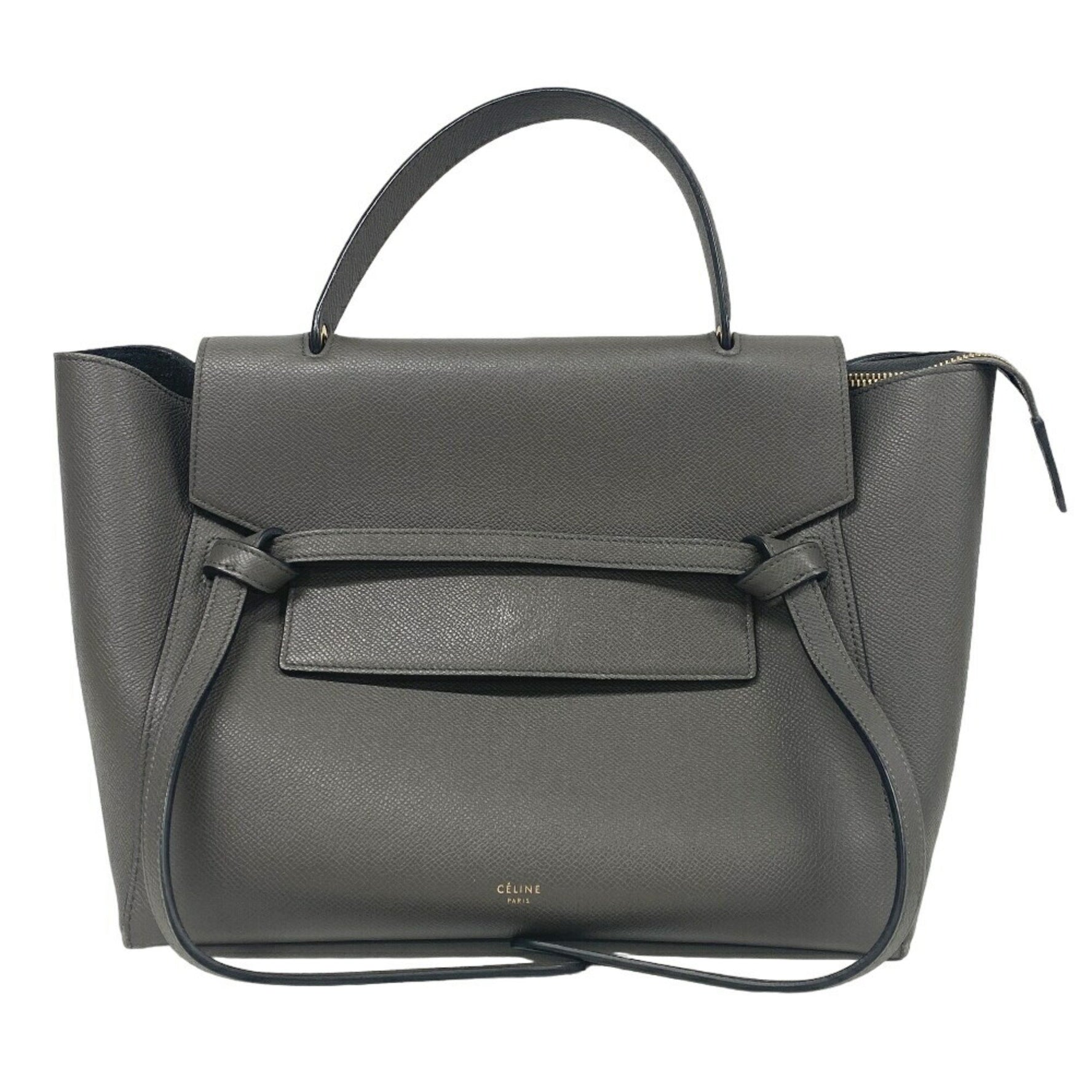 CELINE Belt Bag Handbag Grey
