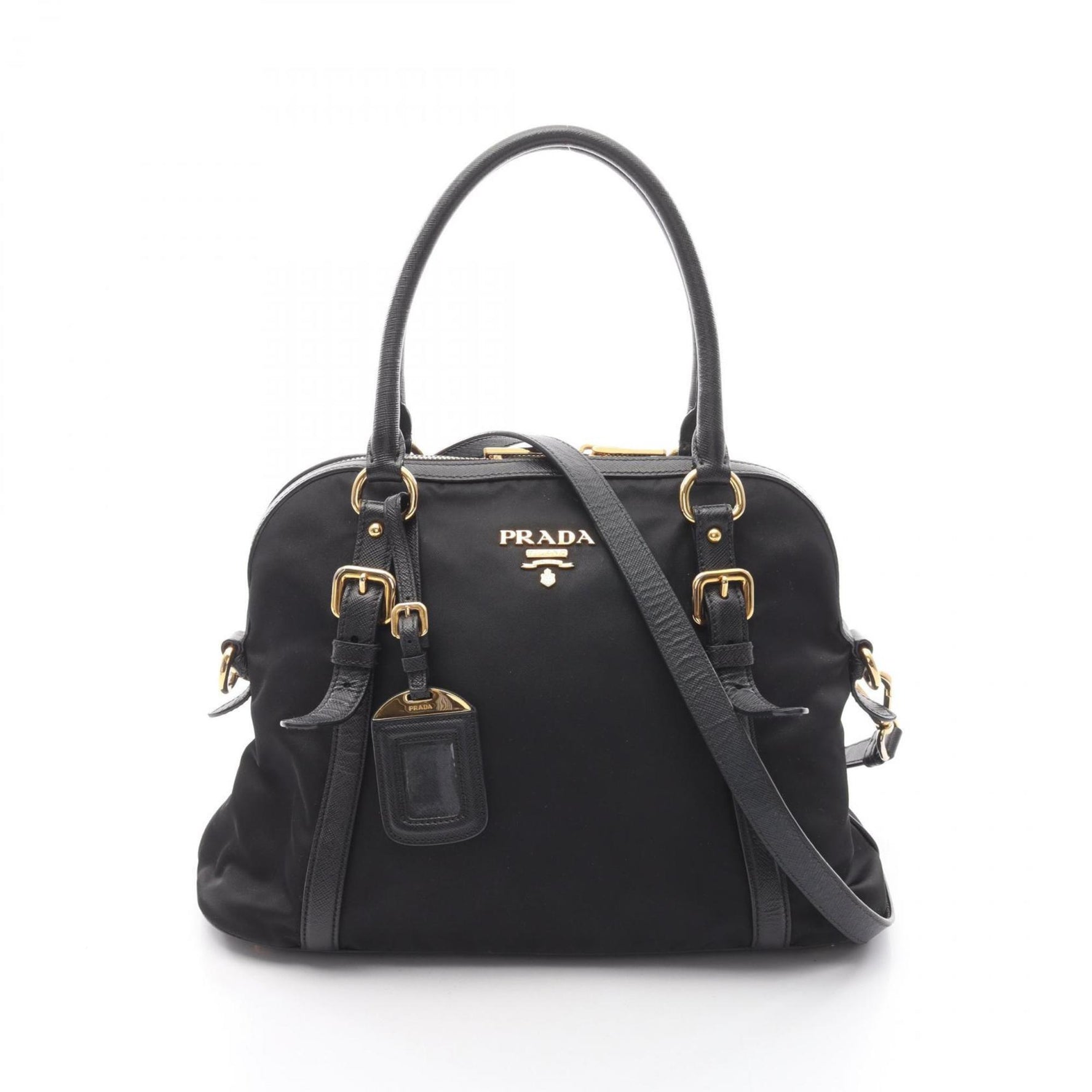 Prada TESSUTO SAFFIANO handbag in nylon and Saffiano leather