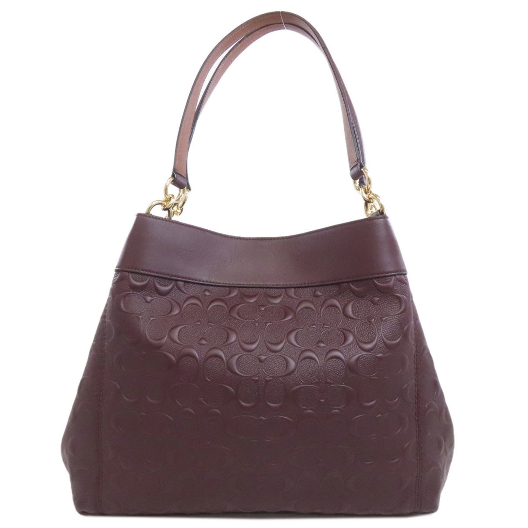 Coach Signature Tote Bag Leather