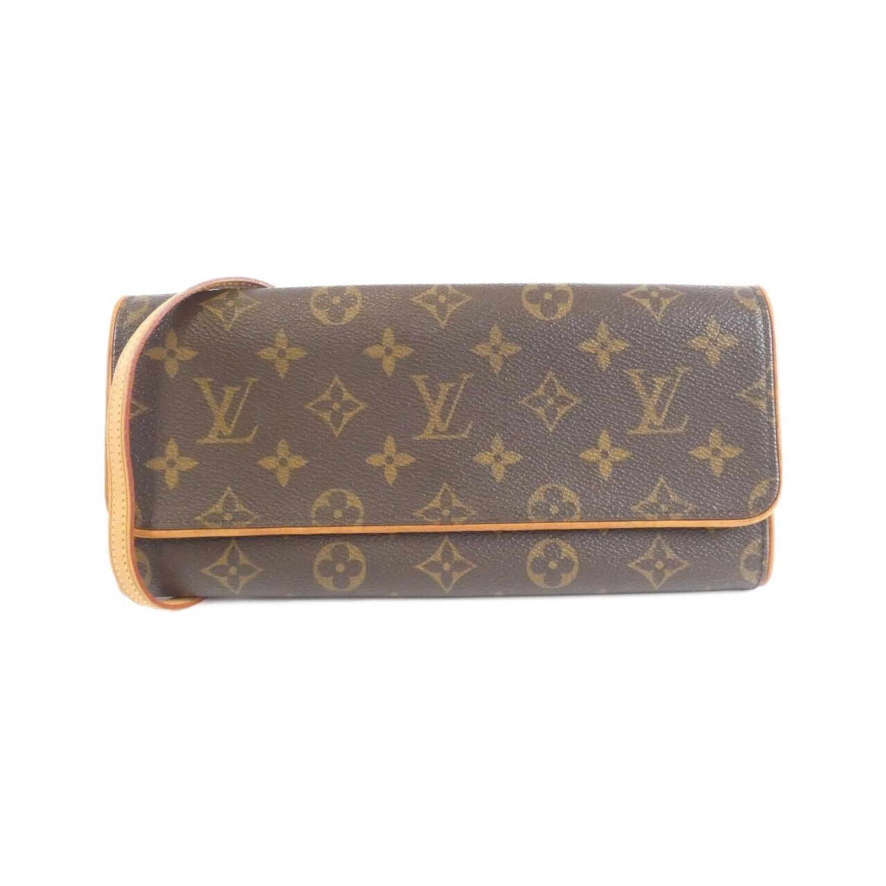 Louis Vuitton Monogram Pochette Twin GM Shoulder Bag