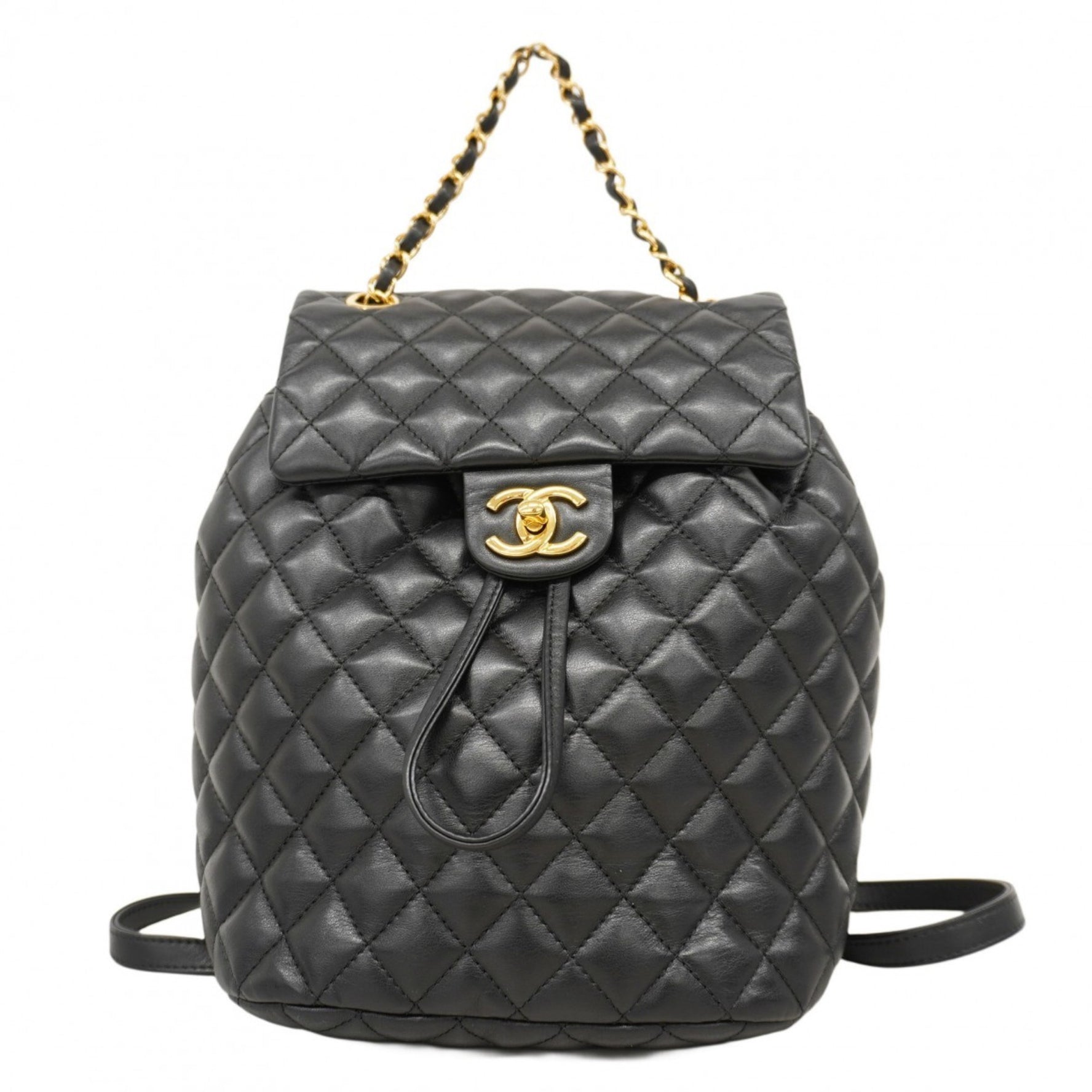 Chanel Matelasse Lambskin Chain Backpack/Daypack in