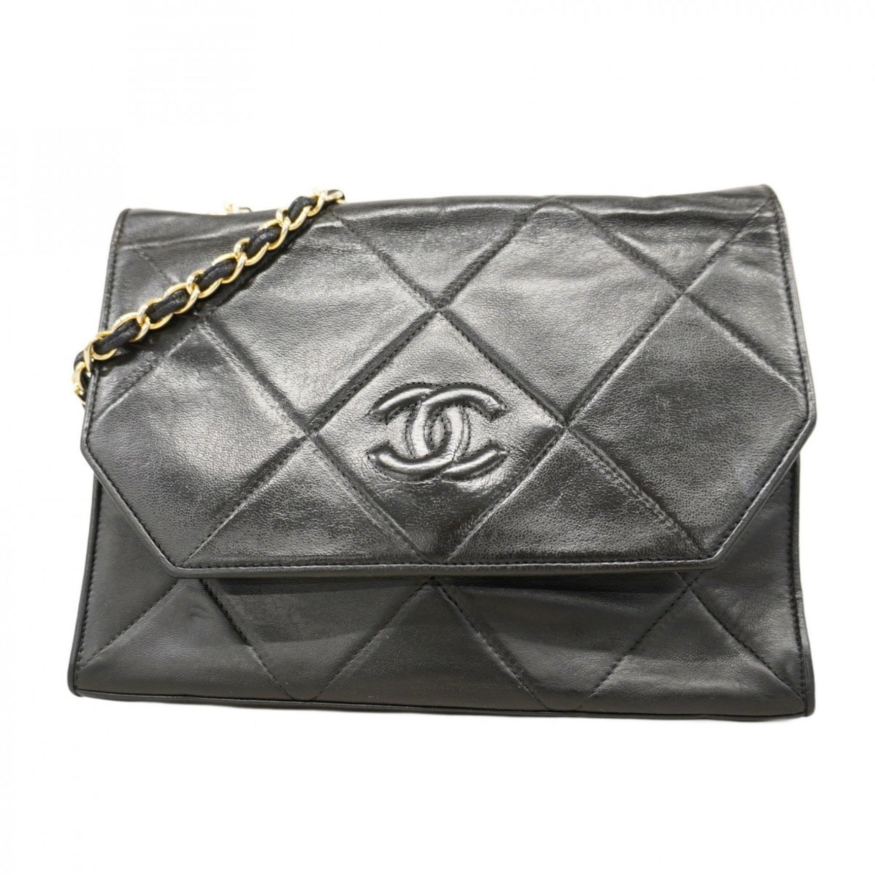 Chanel Matelasse Shoulder Bag with Chain Bag, Lambskin