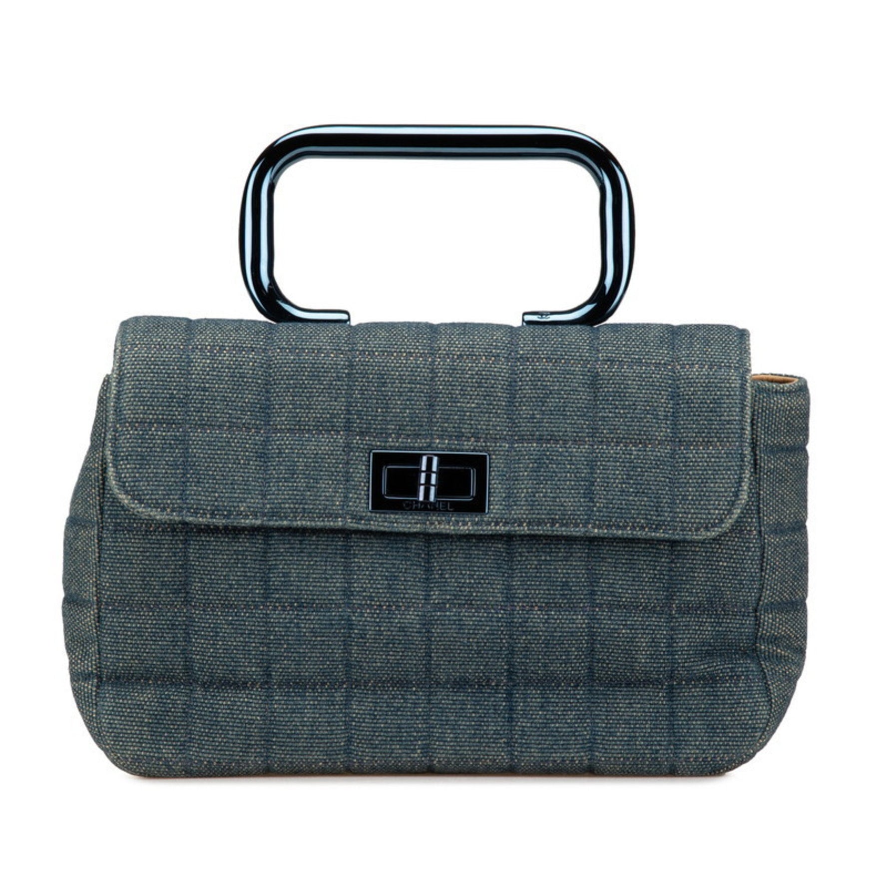 Chanel Chocobar 2.55 Handbag Denim