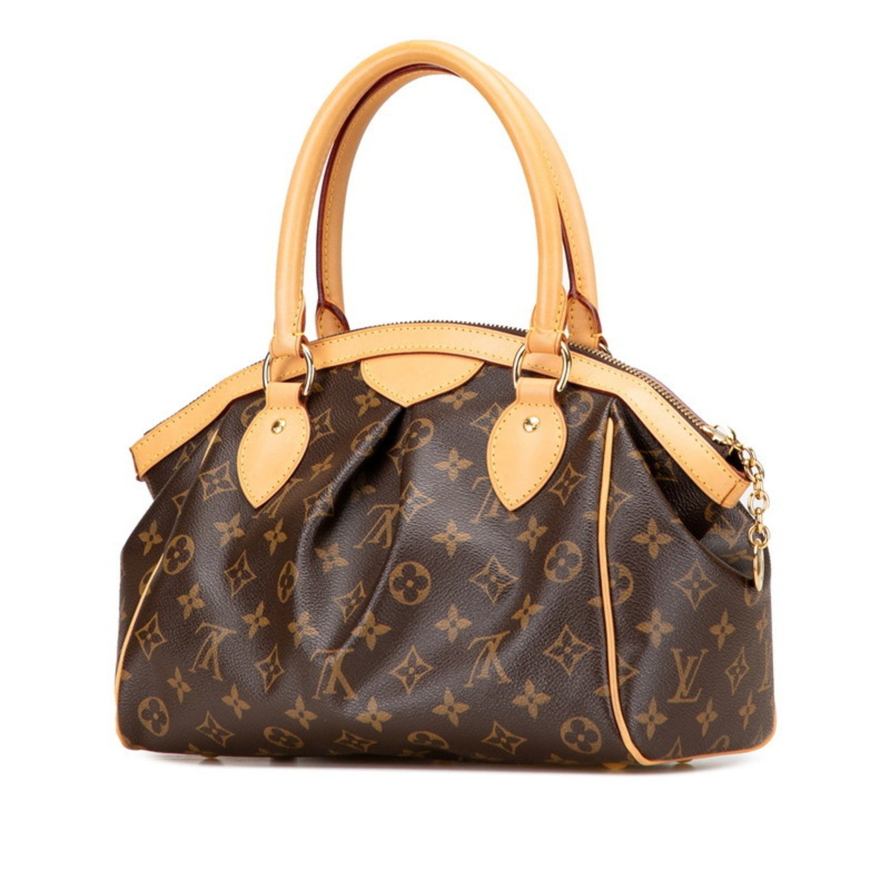 Louis Vuitton Monogram Tivoli PM Handbag Leather LOUIS VUITTON