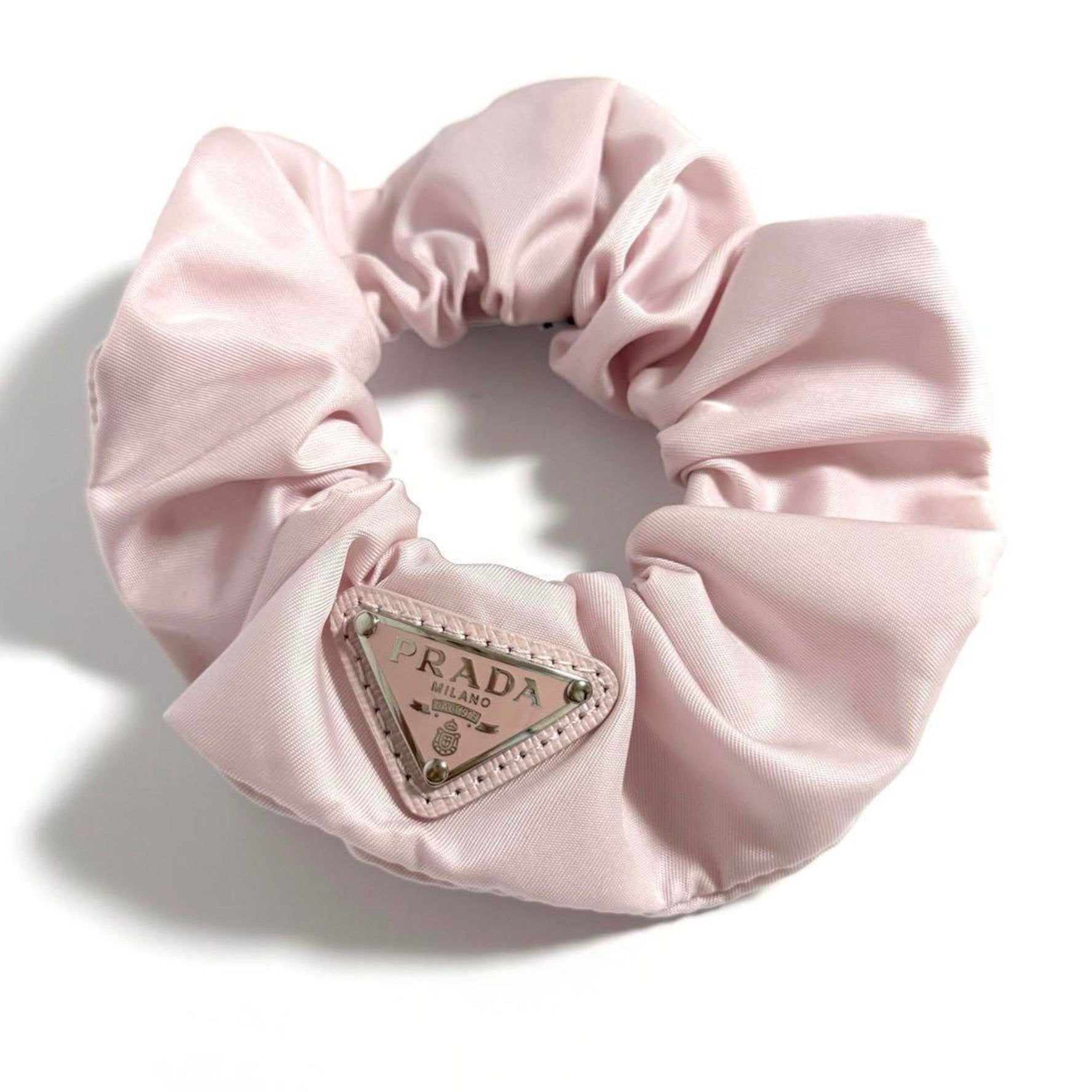 Prada Women's Re-Nylon Scrunchie Hairband Hair Tie