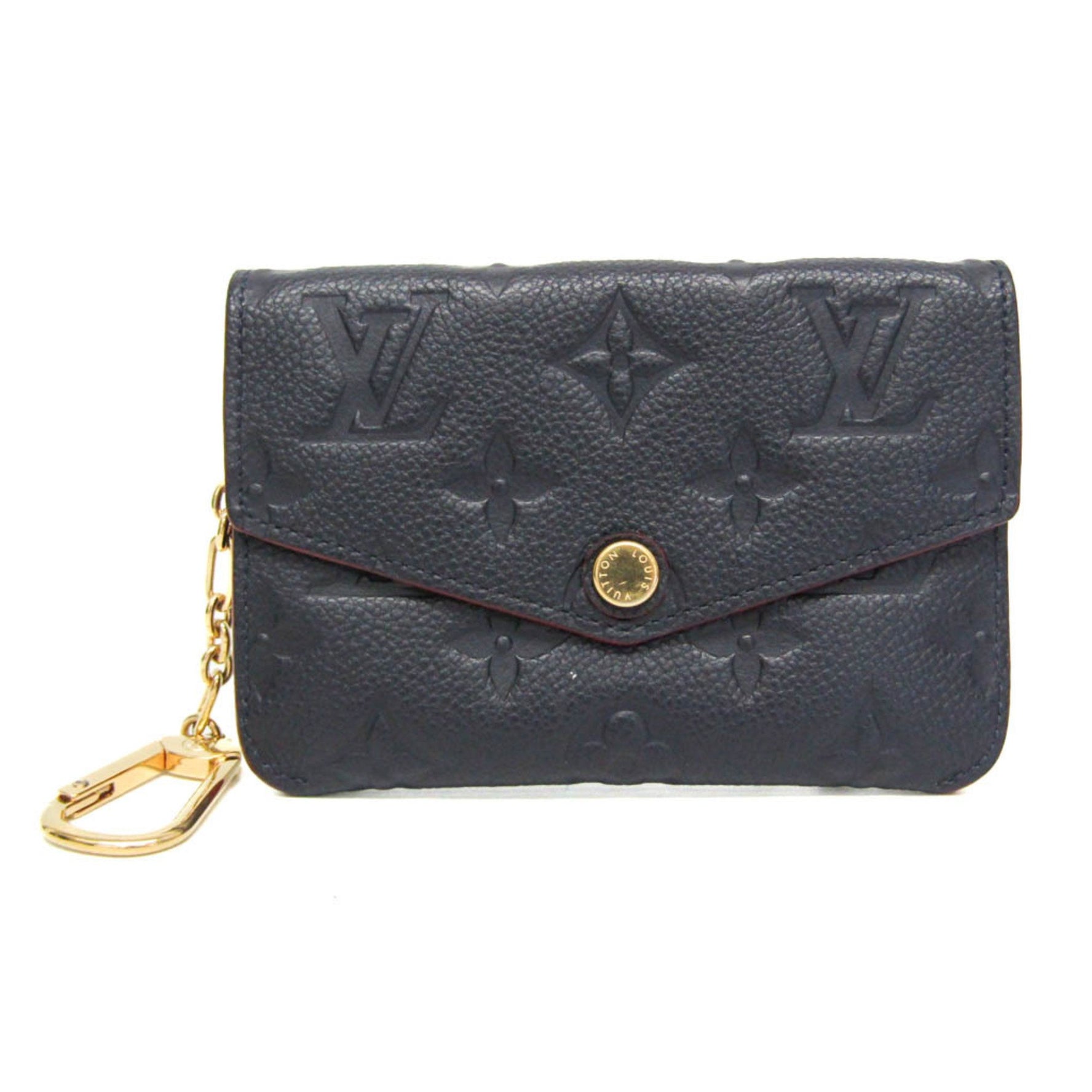 Louis Vuitton Monogram Empreinte Key Pouch Monogram Empreinte Coin Purse/coin Case Marine Rouge