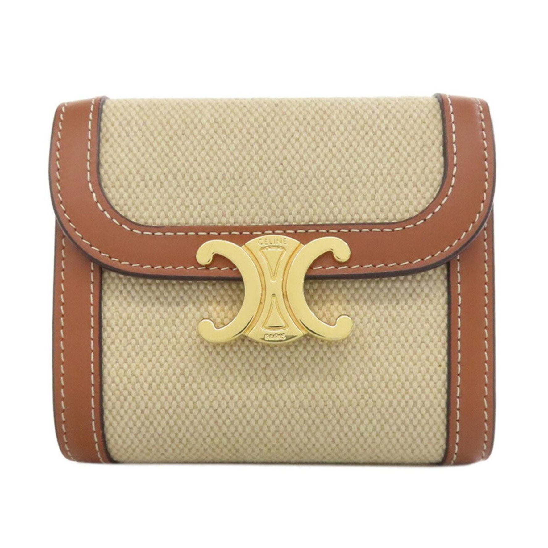 Celine Triomphe Bifold Wallet Canvas/Leather