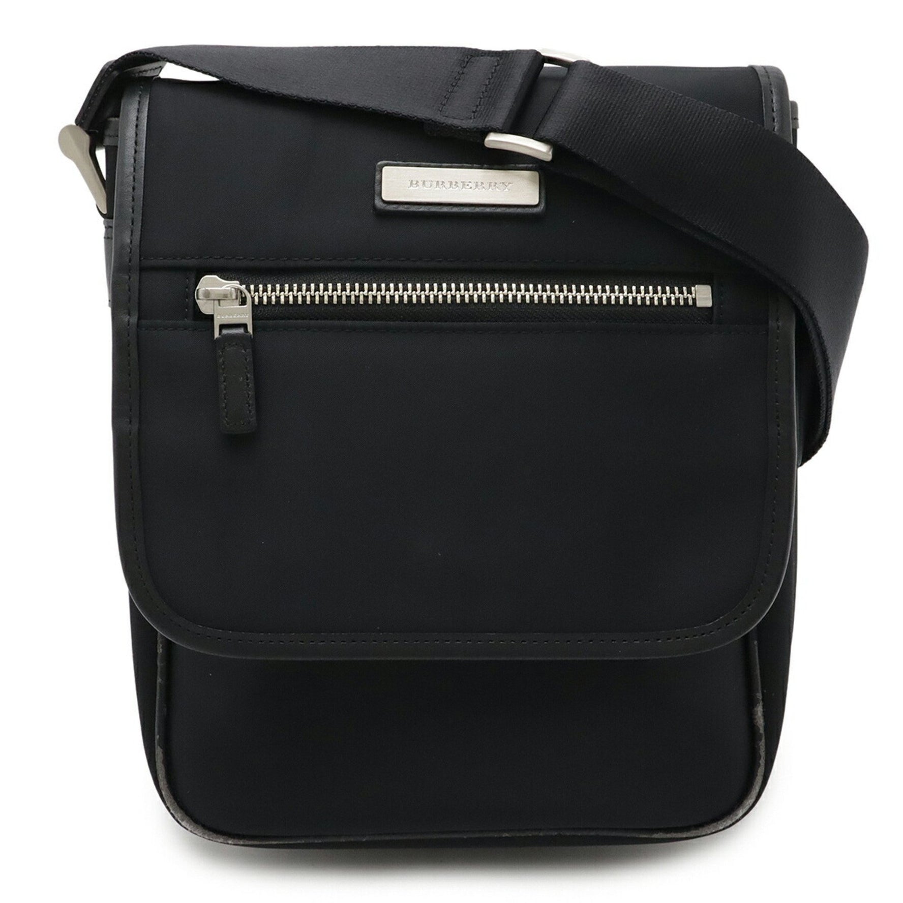 BURBERRY Shoulder bag in nylon and leather