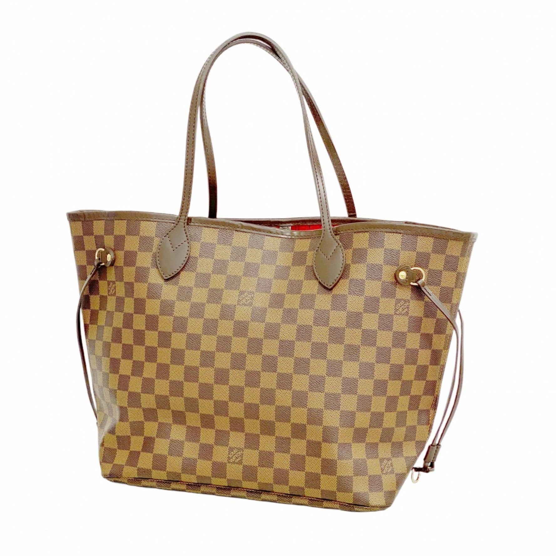 Louis Vuitton Damier Neverfull MM Tote Bag N51105 Ebene Women's