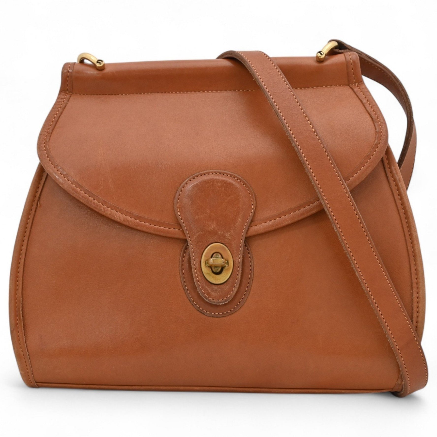 Coach Turnlock Shoulder Bag, Made in USA