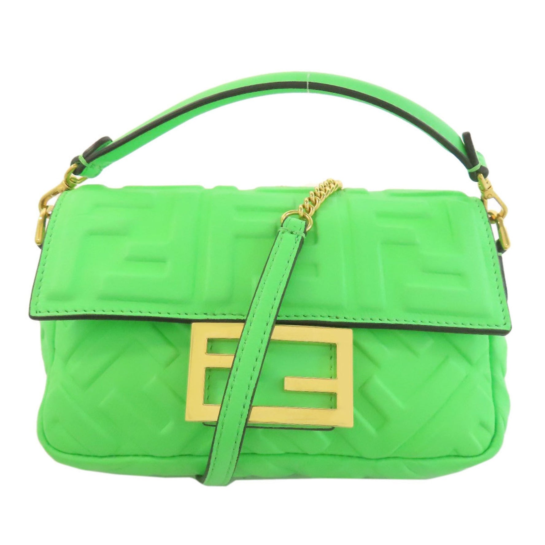 Fendi Zucca pattern handbag in calfskin