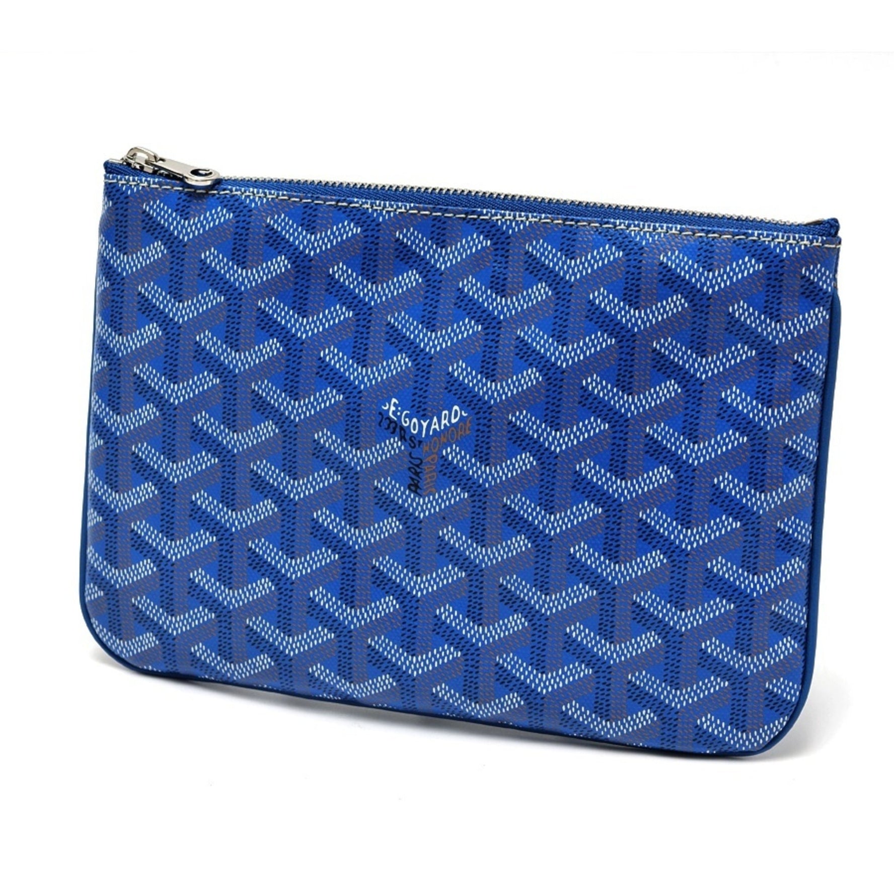 Goyard Senna PM Pouch Herringbone Pattern