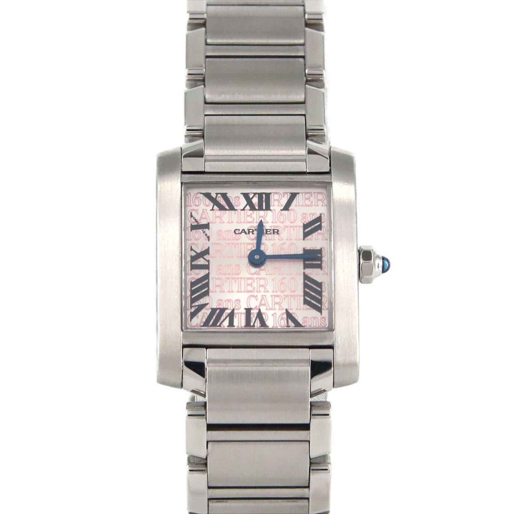 Cartier Tank Francaise SM 160th Anniversary W51035Q3 SS Wristwatch Quartz