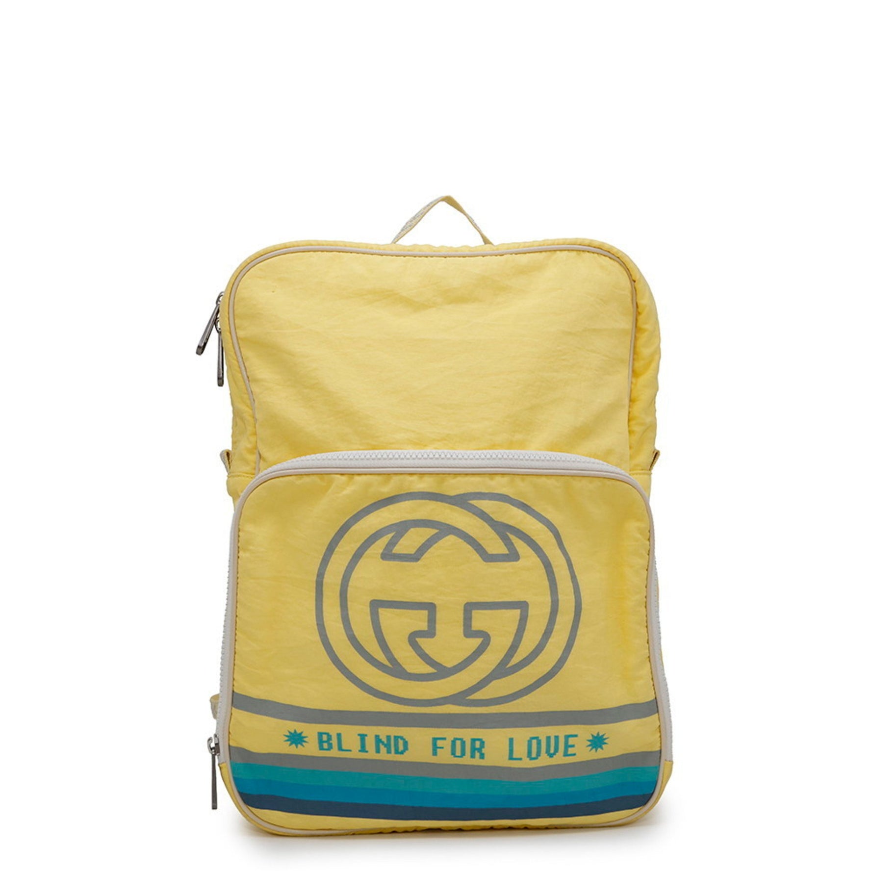 Gucci Backpack Interlocking G Nylon Bag Rucksack