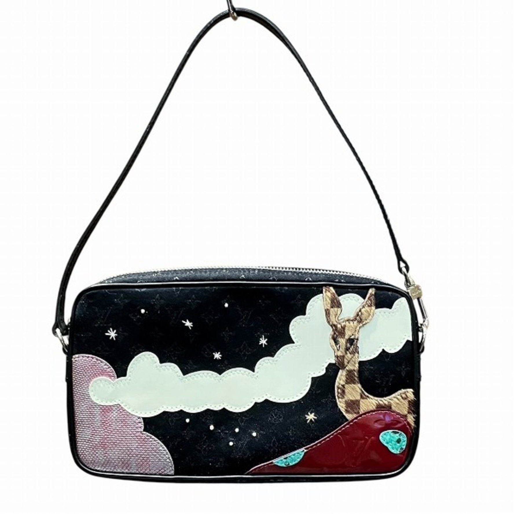 Louis Vuitton Monogram Satin Pochette Conte-du-Fée Handbag/Shoulder Bag