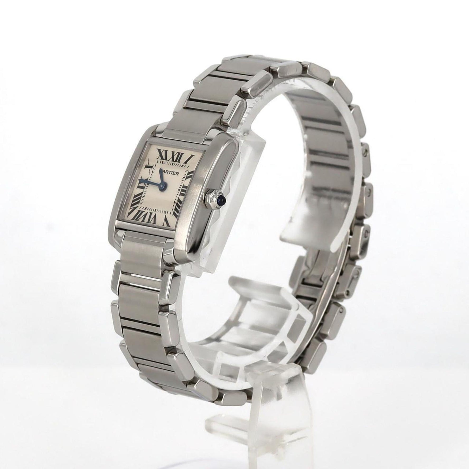 Cartier Tank Francaise SM SS Wristwatch Quartz
