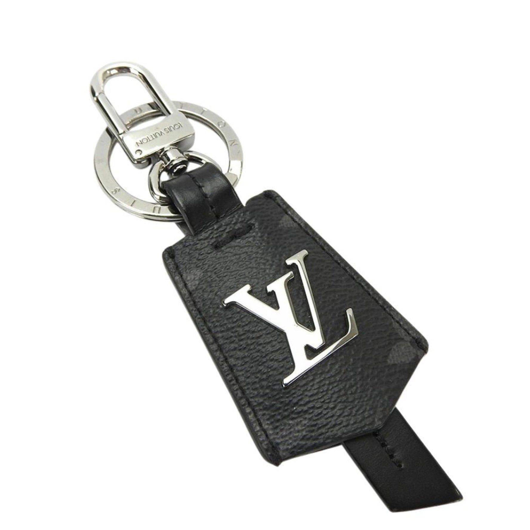 Louis Vuitton Key Ring Porte-Clé Cloche Clé Monogram Eclipse Bag Charm