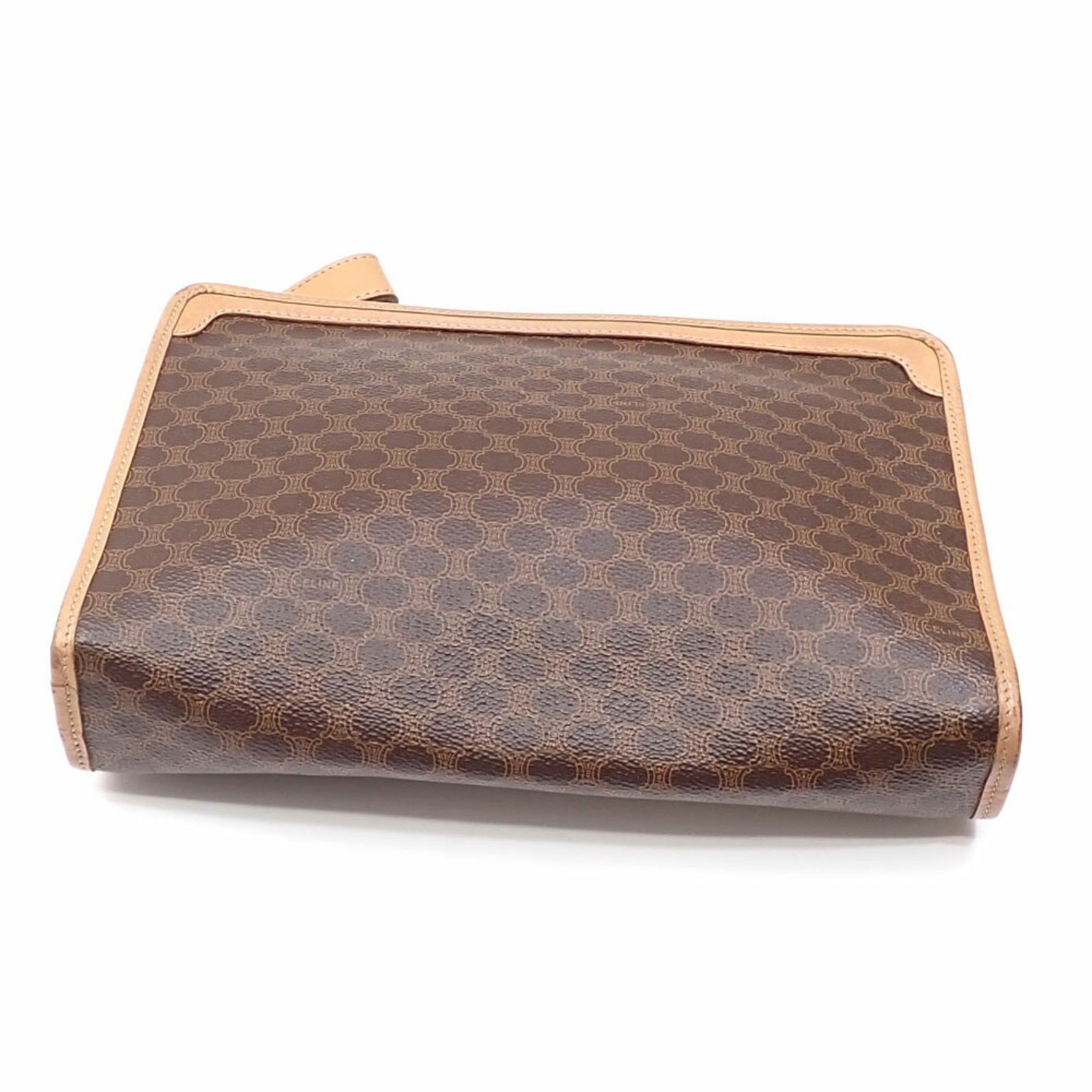 Celine Clutch Bag PVC Second Macadam