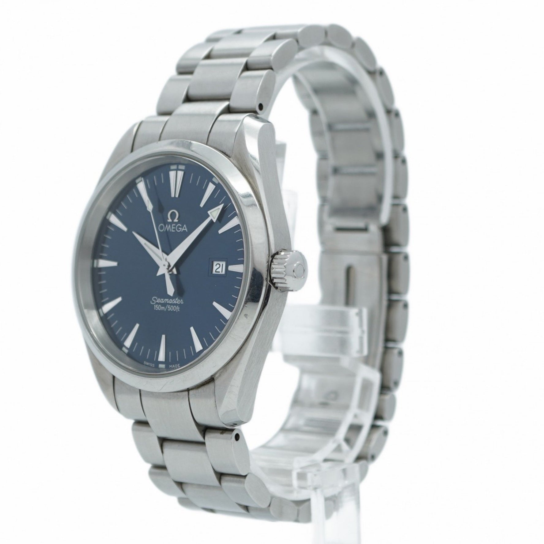 Omega Seamaster 2518.80 Blue Dial Watch