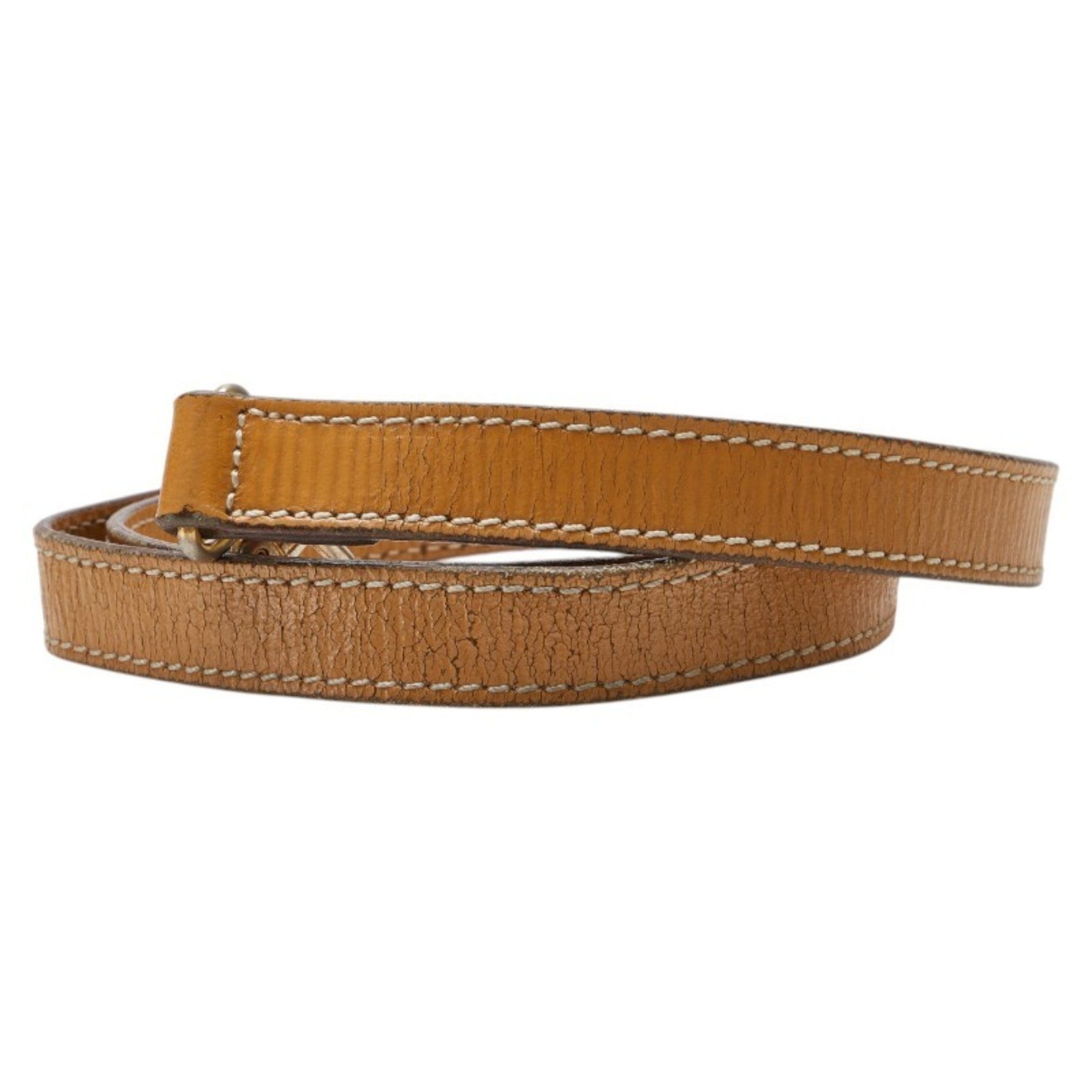 Fendi Shoulder Strap Brown Leather Women's FENDI