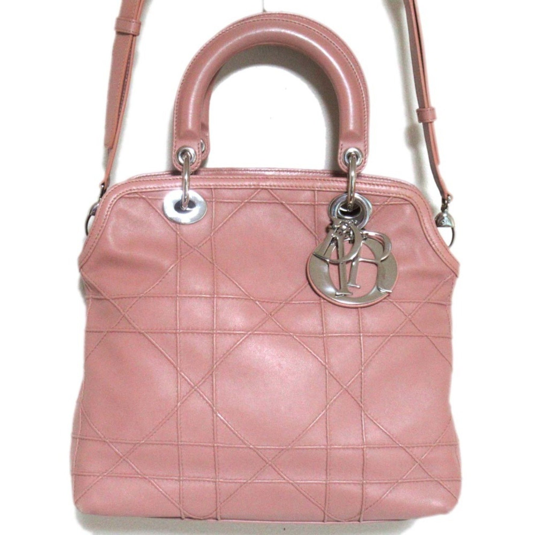 Christian Dior Granville Shoulder Bag/Handbag, with Silver Hardware