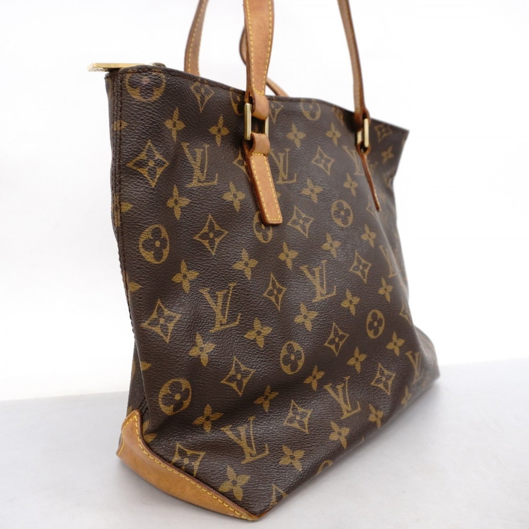 Louis Vuitton Monogram Cabas Piano Tote Bag M51148 Brown Women's P1146002