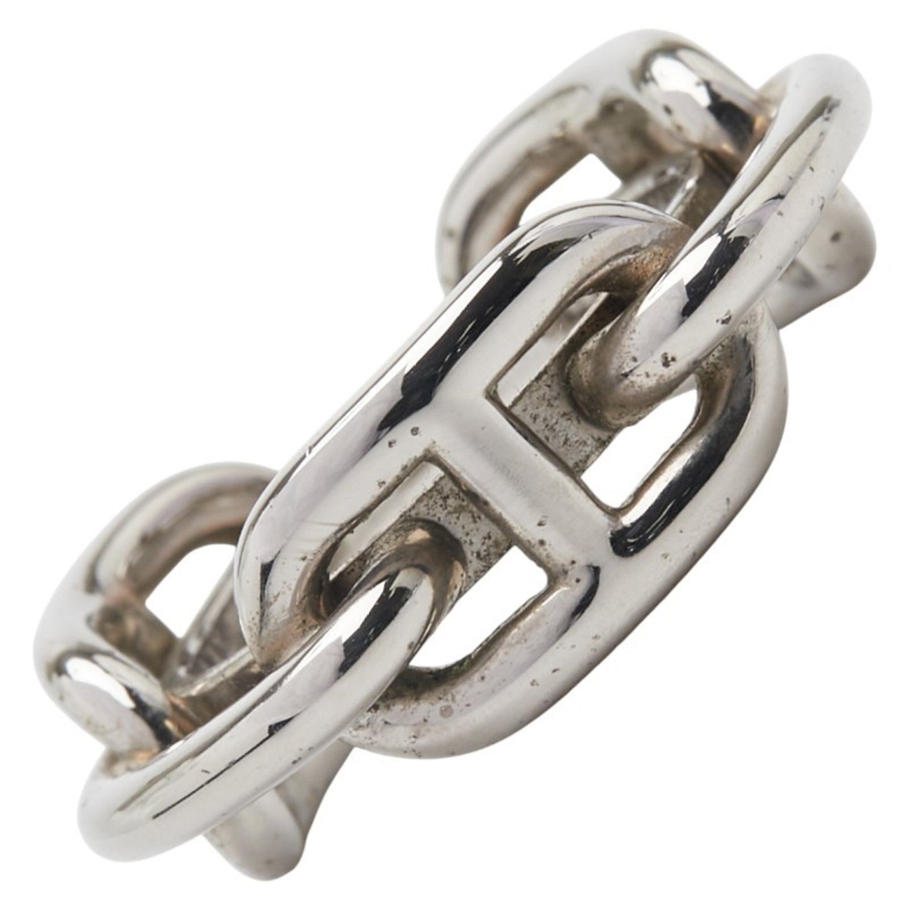 Hermes Chaine d'Ancre Scarf with Ring, Metal