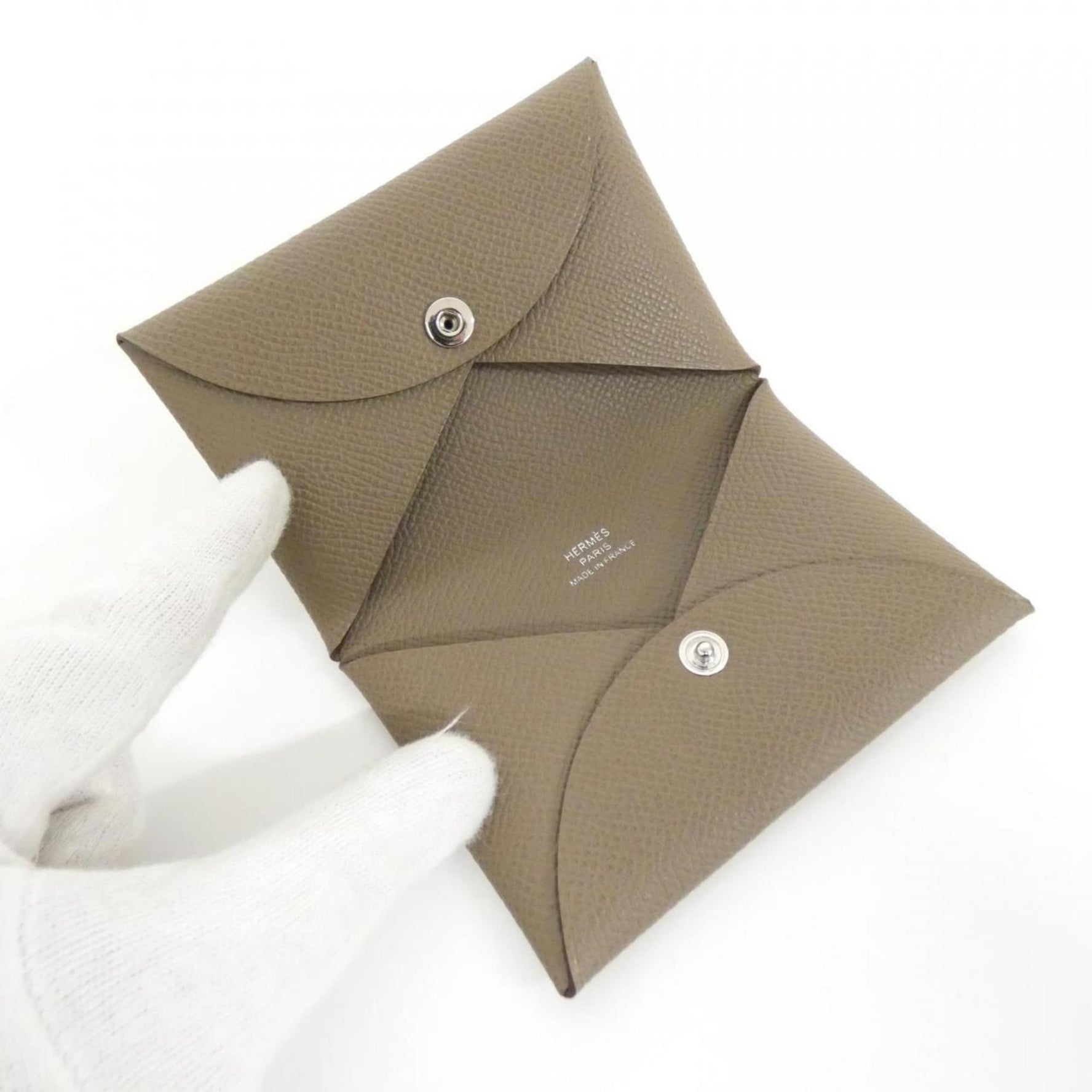 Hermes Hermès Calvi Business Card Holder/Card Case