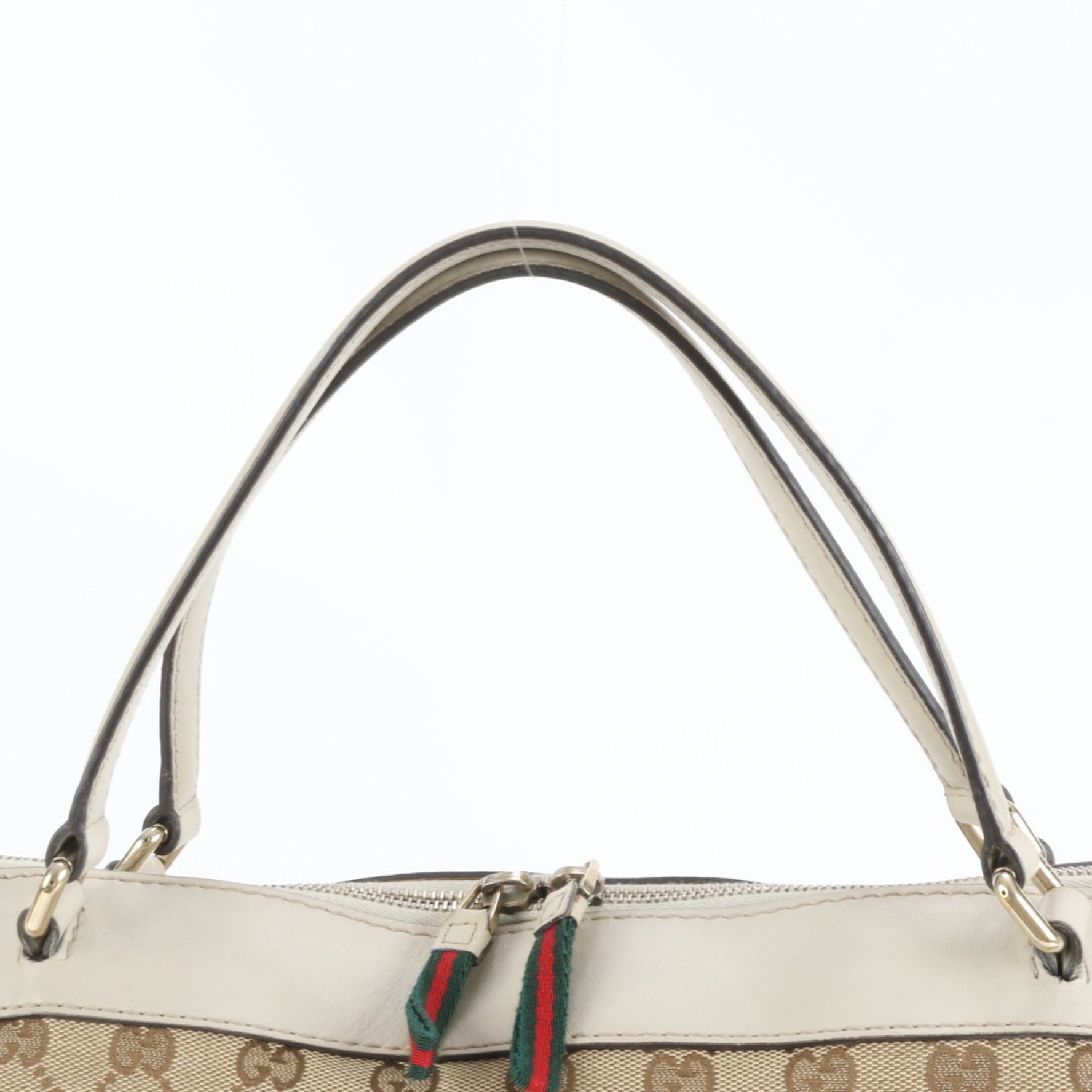 Gucci GG Canvas Mayfair Leather Shoulder Bag/Crossbody Tote