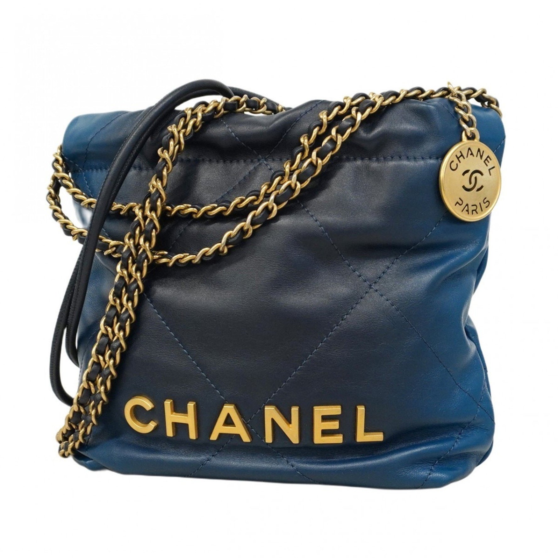 Chanel Shoulder Bag Chain 22 Lambskin