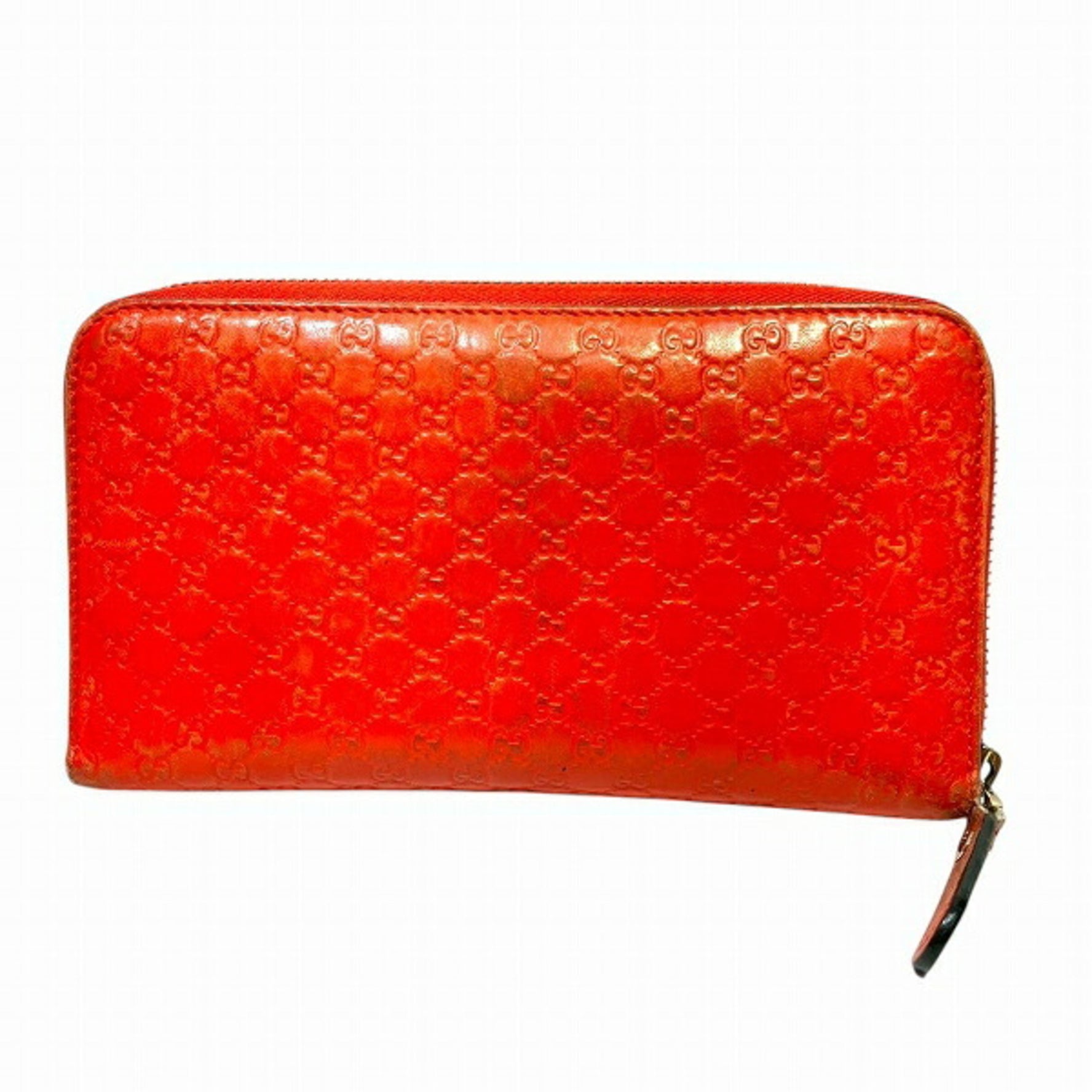 Gucci Micro Guccissima Round Long Wallet