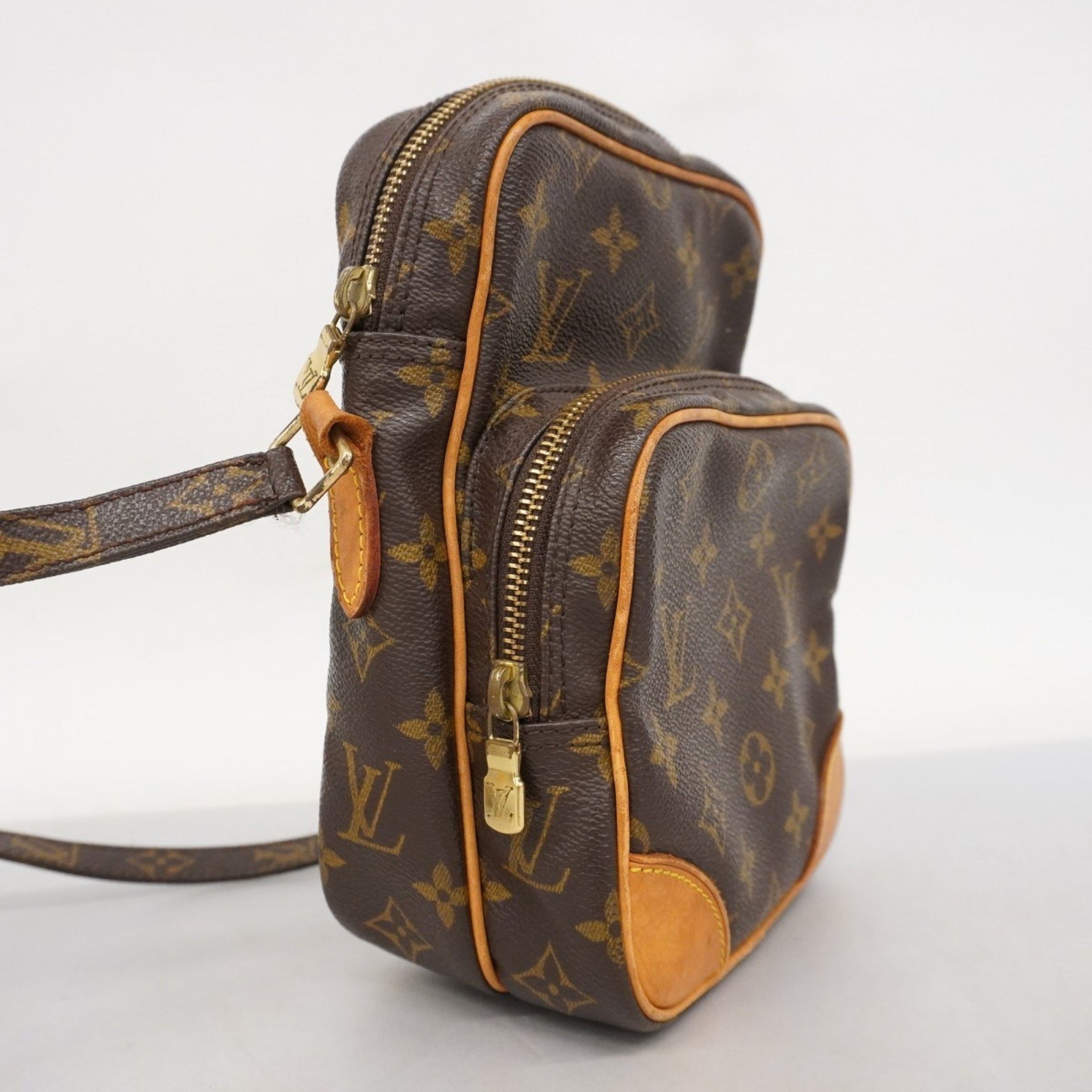 Louis Vuitton Monogram Amazon Shoulder Bag M45236 Brown Women's