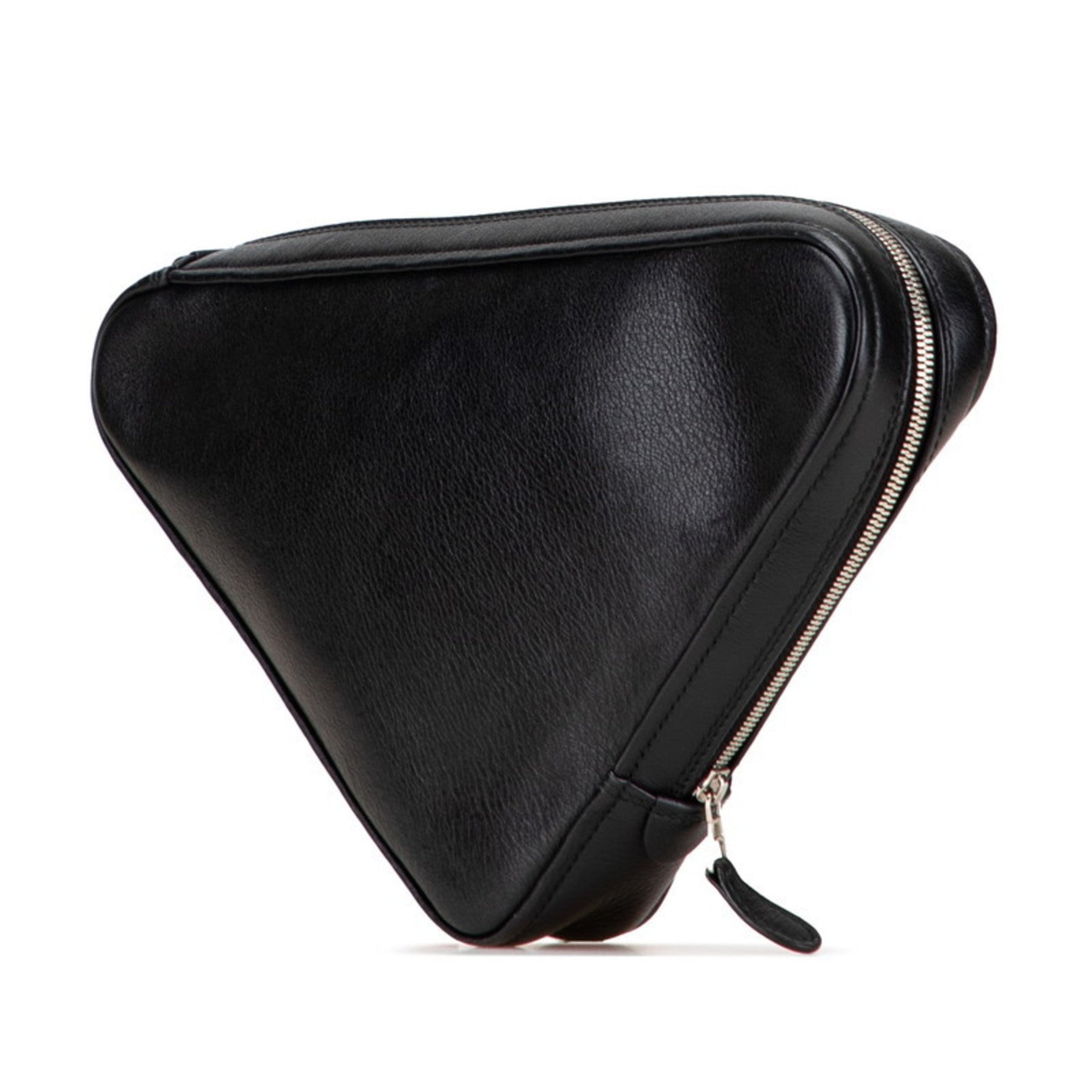 Balenciaga Triangle Clutch Bag/Second Bag/Pouch Leather