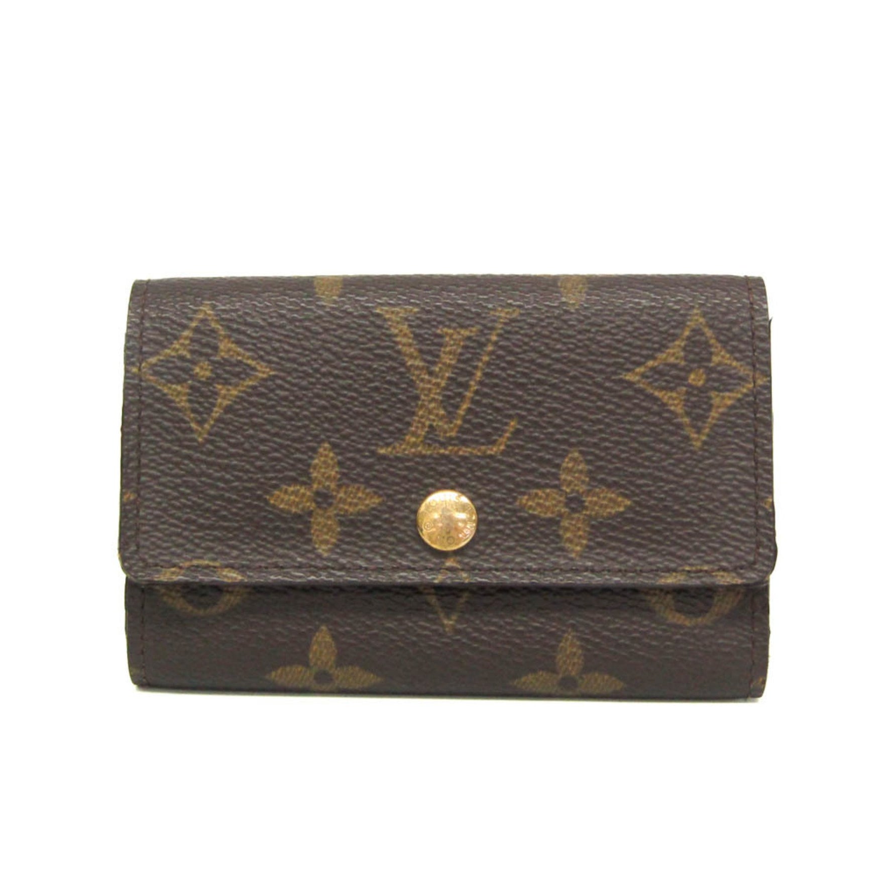 Louis Vuitton Monogram Key Holder 6 Men,Women Monogram Key Case