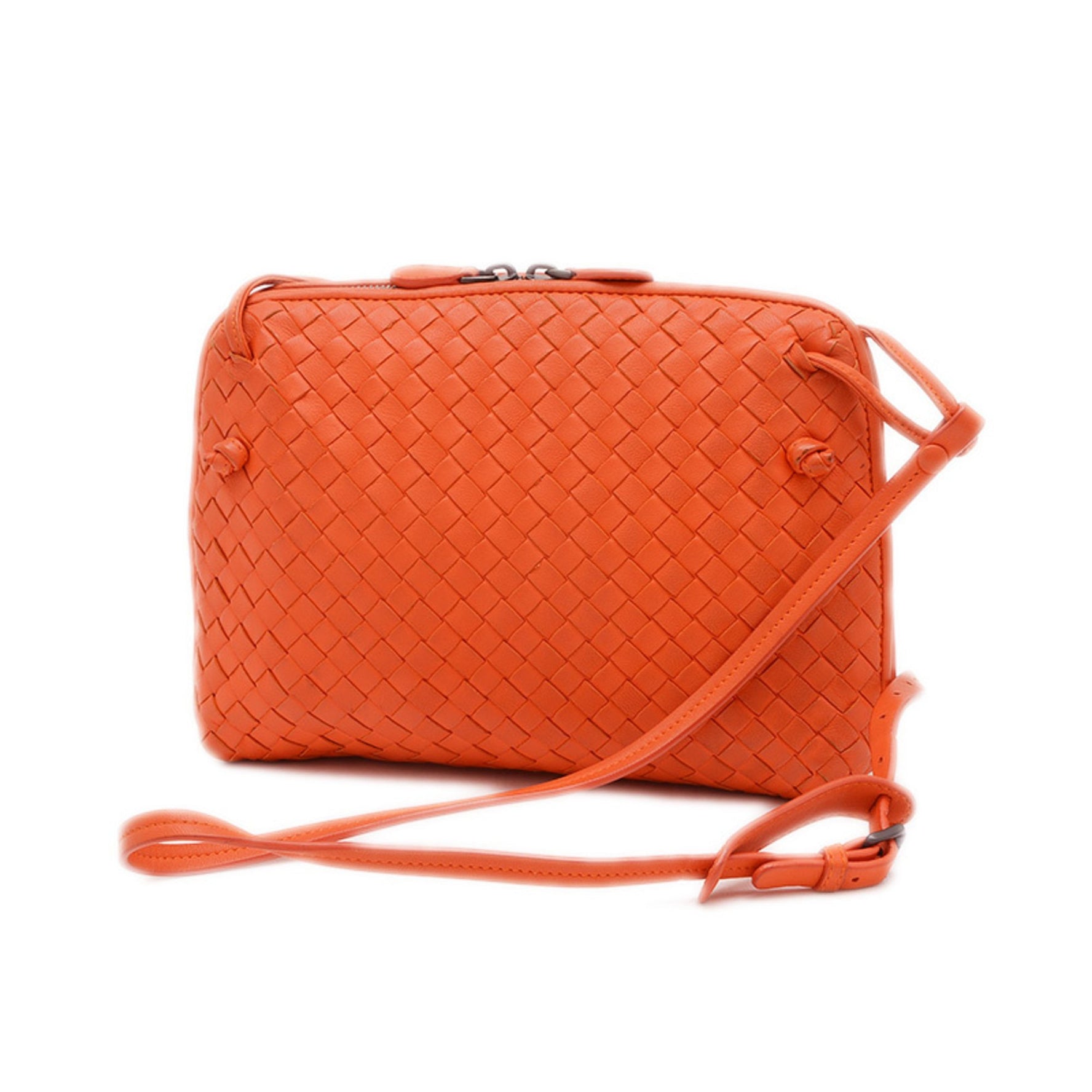 Bottega Veneta Intrecciato Shoulder Bag Leather BP