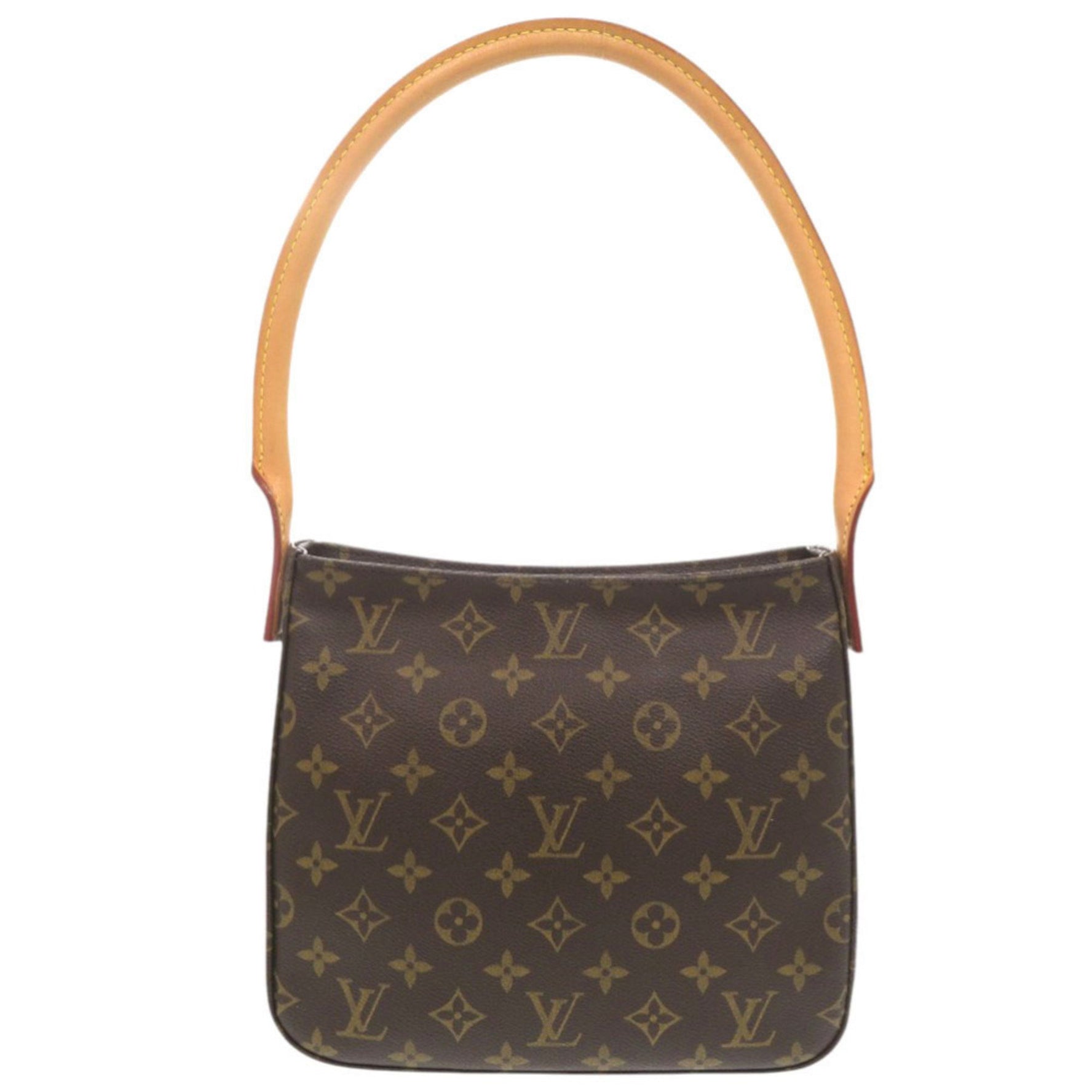 Louis Vuitton Looping MM Monogram Brown Shoulder Bag 1011 LOUIS VUITTON