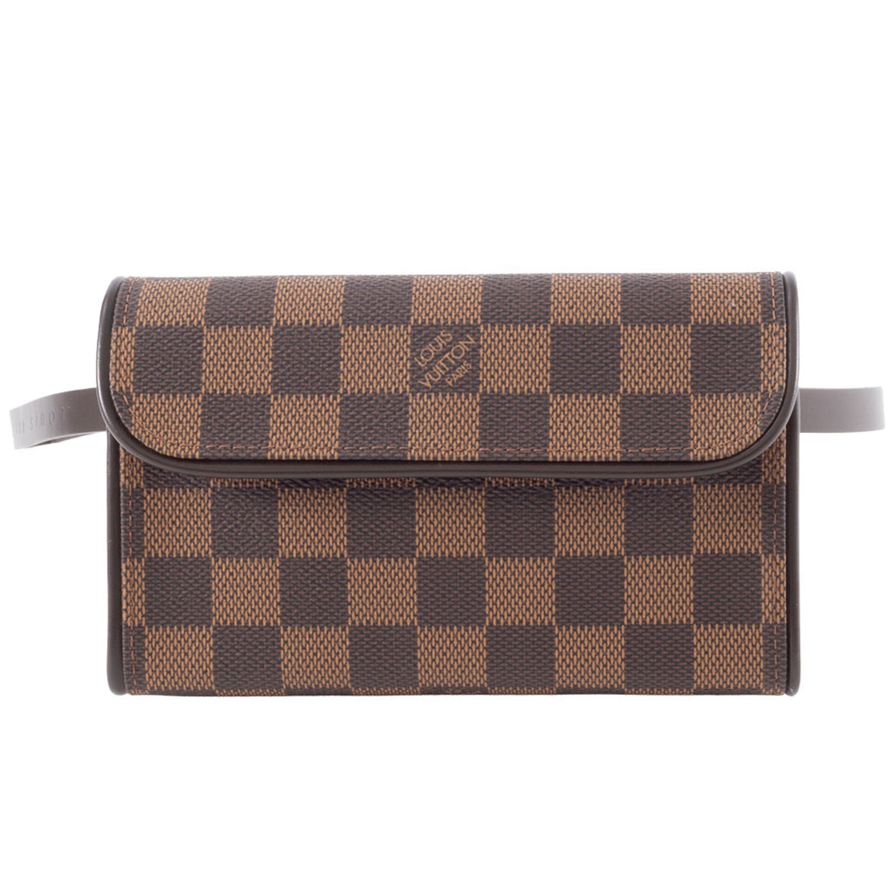 Louis Vuitton Pochette Florentine Waist Bag Damier Ebene Canvas