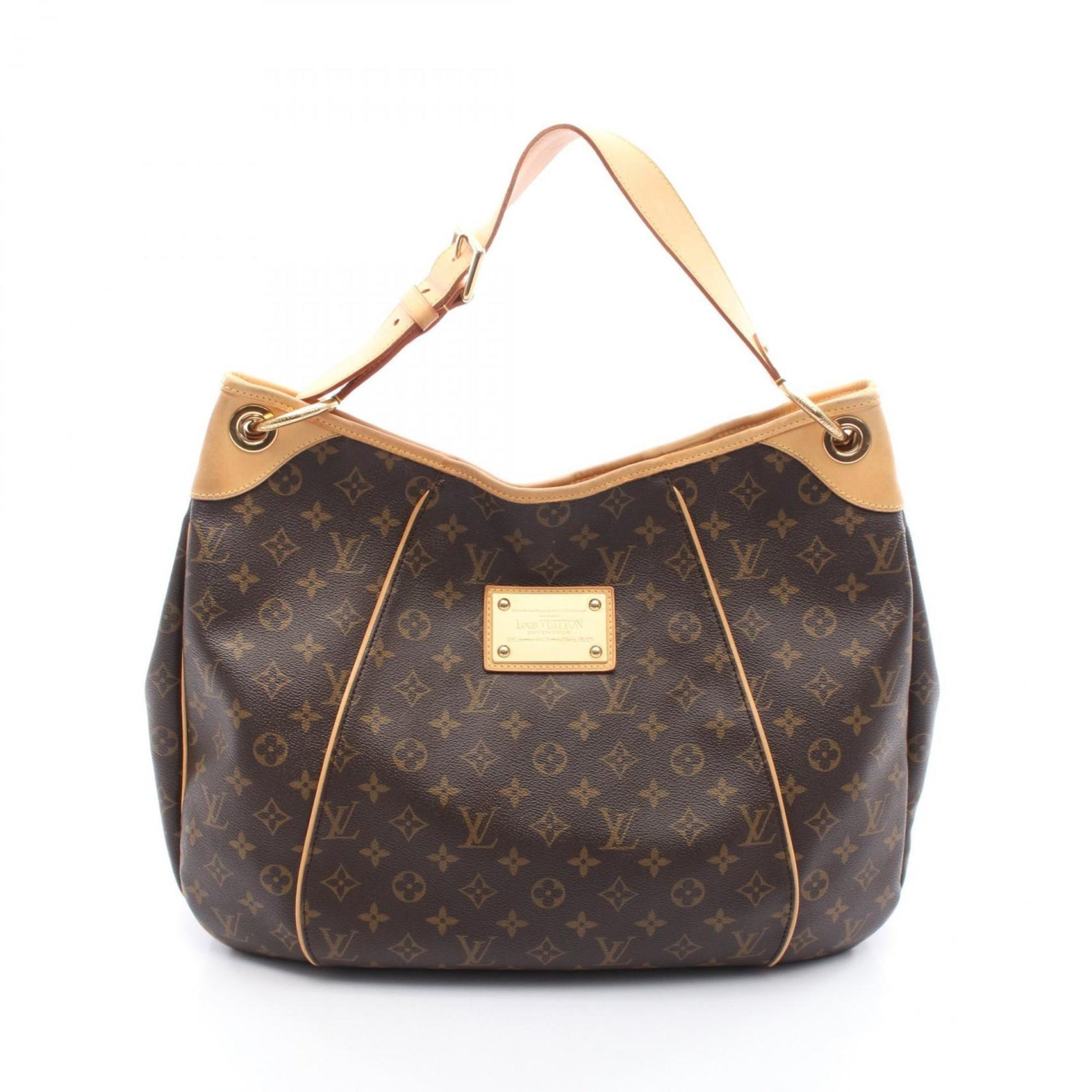 Louis Vuitton Galliera GM Shoulder Bag Coated Canvas Leather Monogram