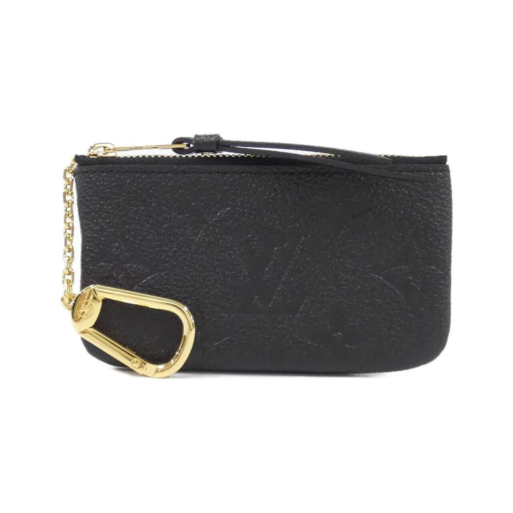 Louis Vuitton Monogram Empreinte Card Key Case Pochette Cle Coin &