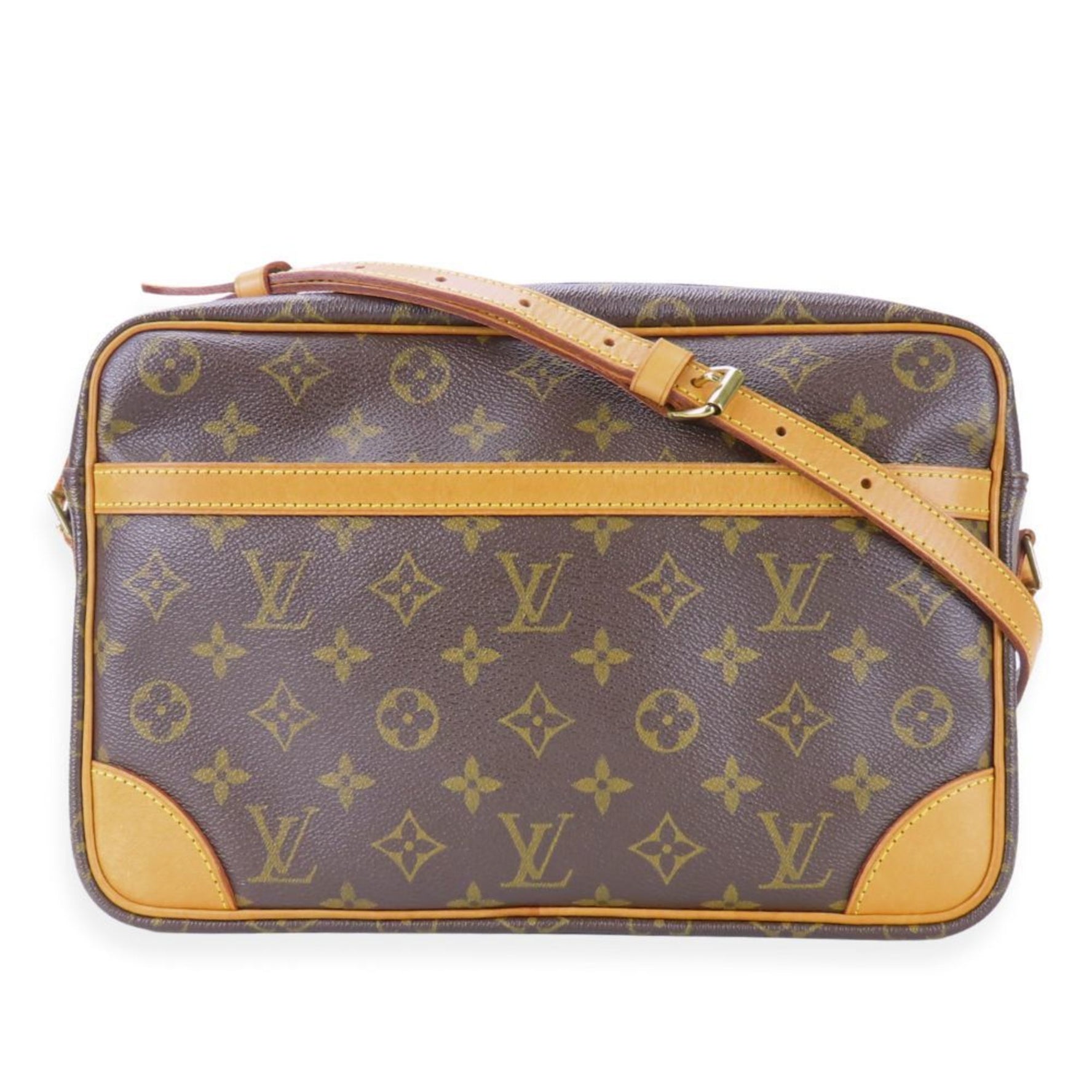 Louis Vuitton Shoulder Bag Trocadero 30 Monogram Tanned Leather
