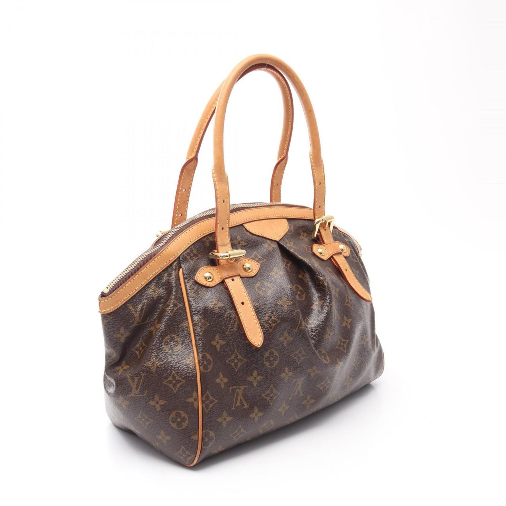 Louis Vuitton Tivoli GM Handbag, Coated Canvas and Leather, Monogram