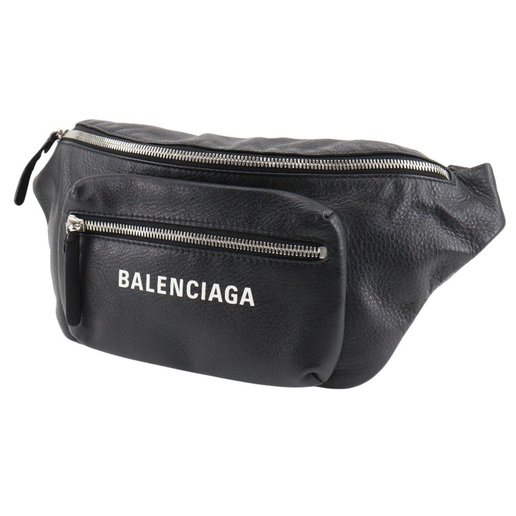BALENCIAGA Everyday Waist Bag DLQ4N 1000 Leather Every day Unisex H132824774