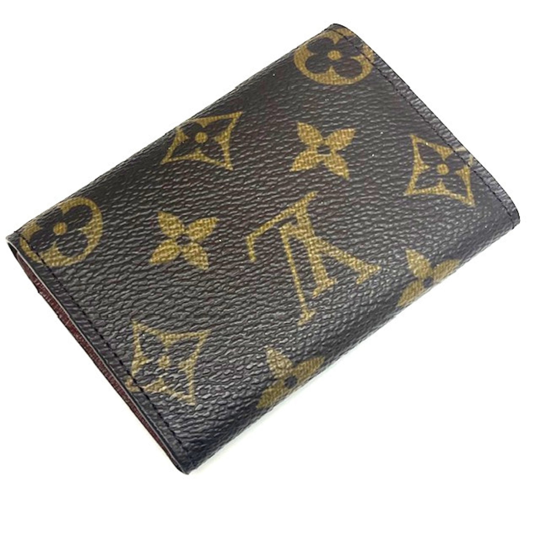 Louis Vuitton Portemonnaie Plat Monogram Wallet/Coin Case Coin Purse Men's