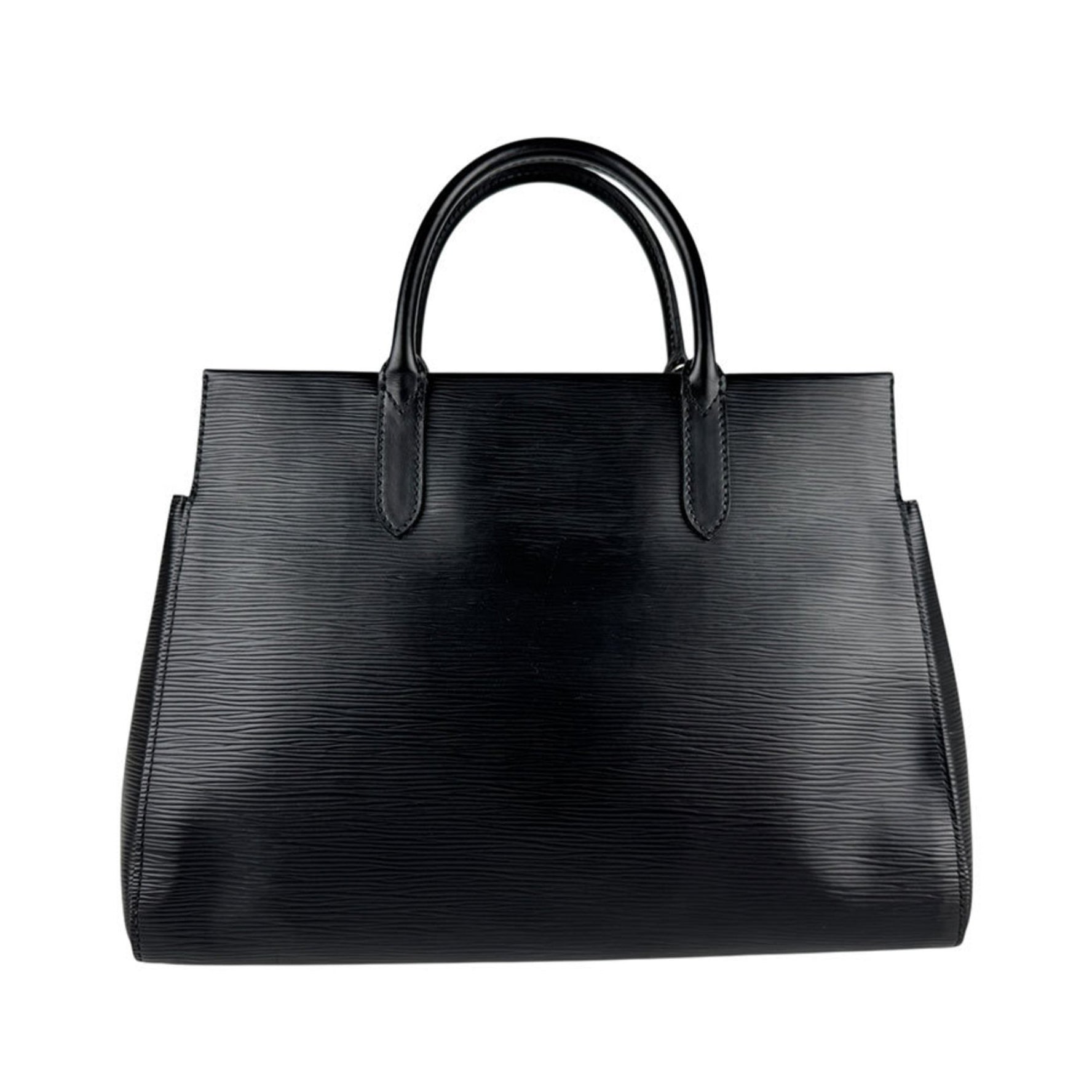 Louis Vuitton Epi Marly MM Handbag Shoulder Bag in and Silver